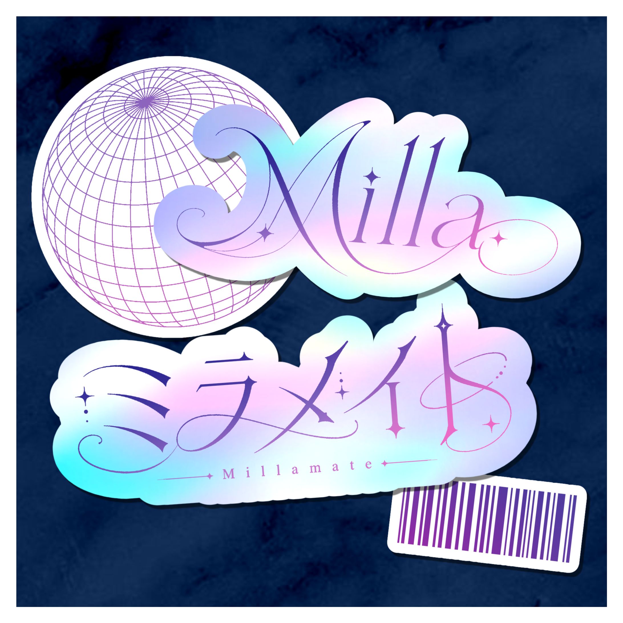 Milla様／タイポグラフィデザインファンアート-1