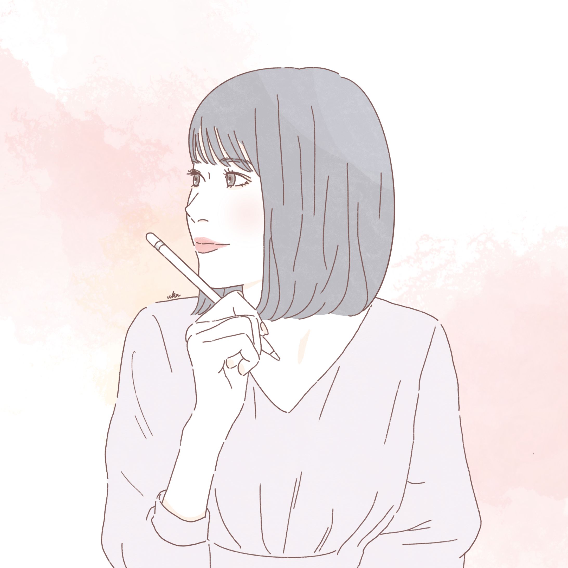 イラストレーターの女性-1