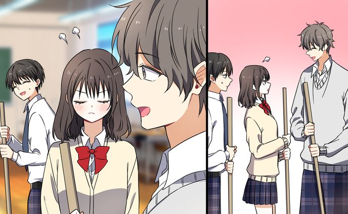 【漫画動画】クラスで人気な美少女に嫌われている陰キャな俺。ある日、踏切にハマってしまい事故直前の彼女を救ったら距離がグッと近づいた…さらに、いつの間にか両思いになっていた！？【胸キュン漫画】【恋愛漫画】