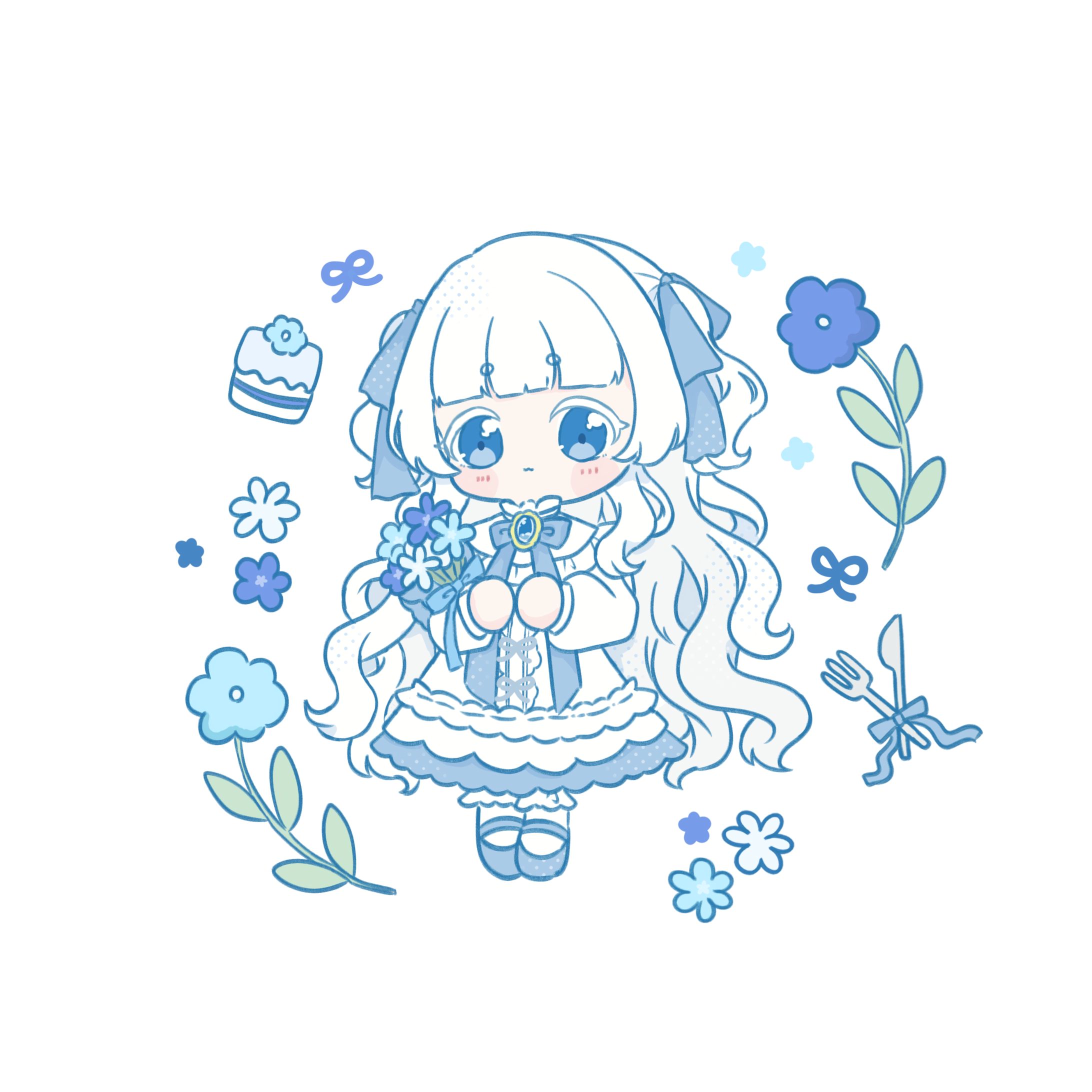 【OCイラスト】デフォルメイラスト-1