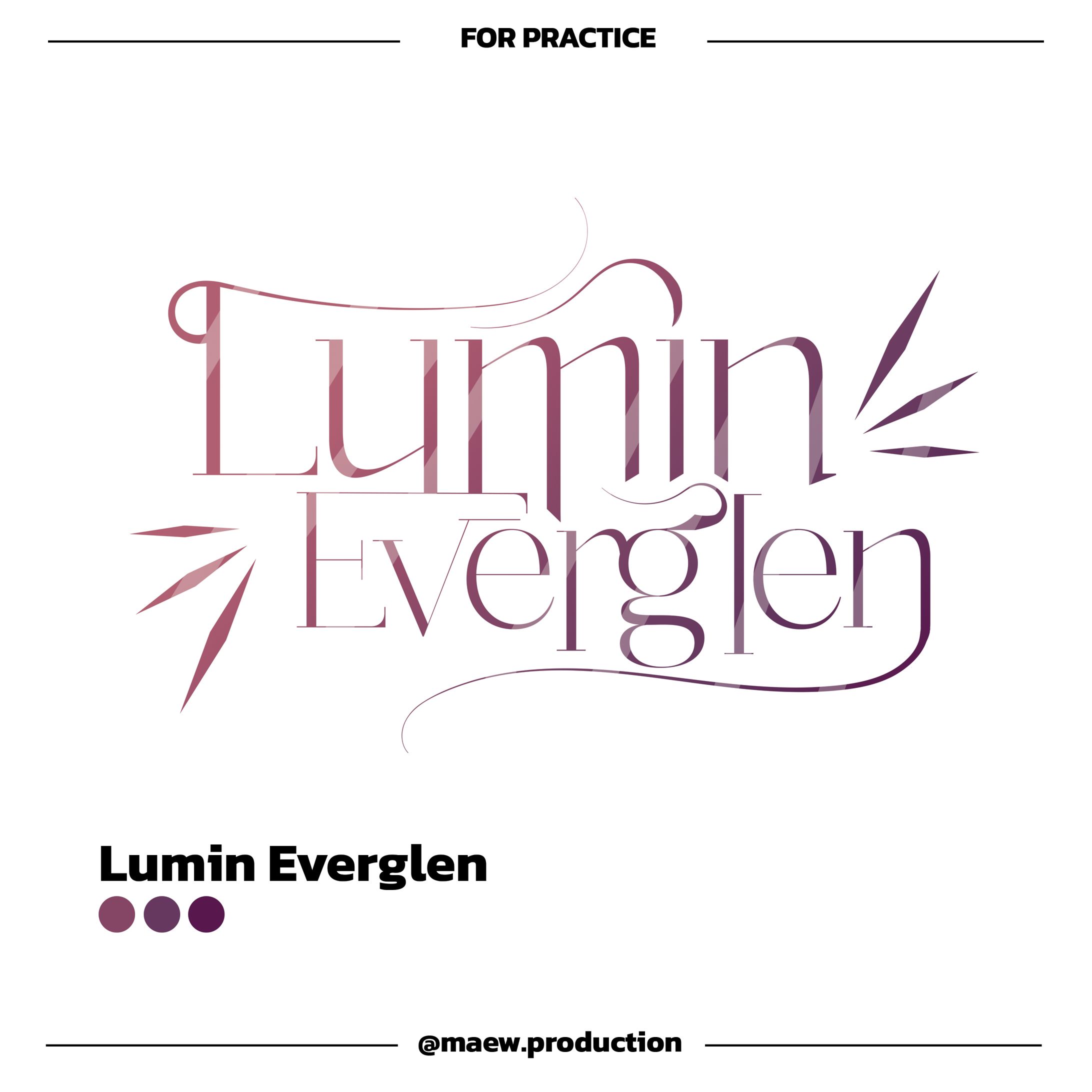 Lumin Everglen | ✦ Typography ✦, ★ Logo ★-1