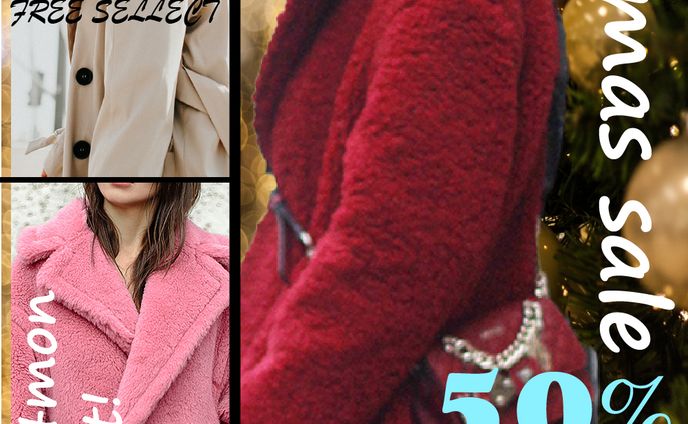 洋服の大幅値下げ広告
