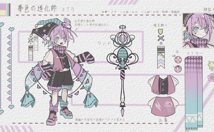 キャラデザ　2