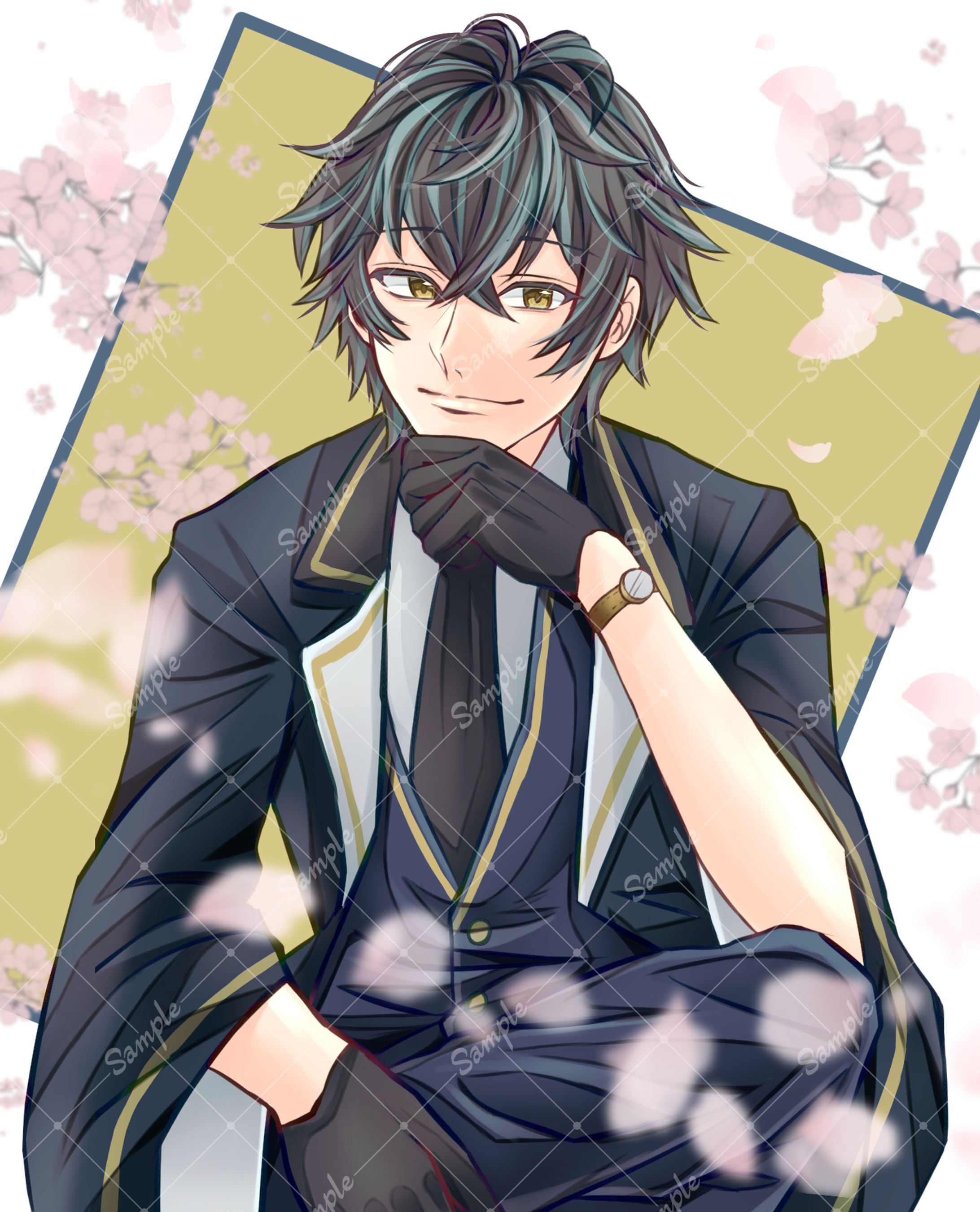 IRIAM男性ライバー様1枚絵-1
