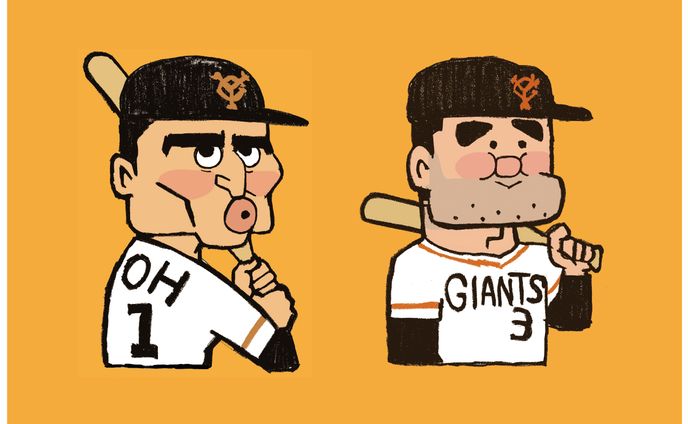 野球、mvイラスト制作