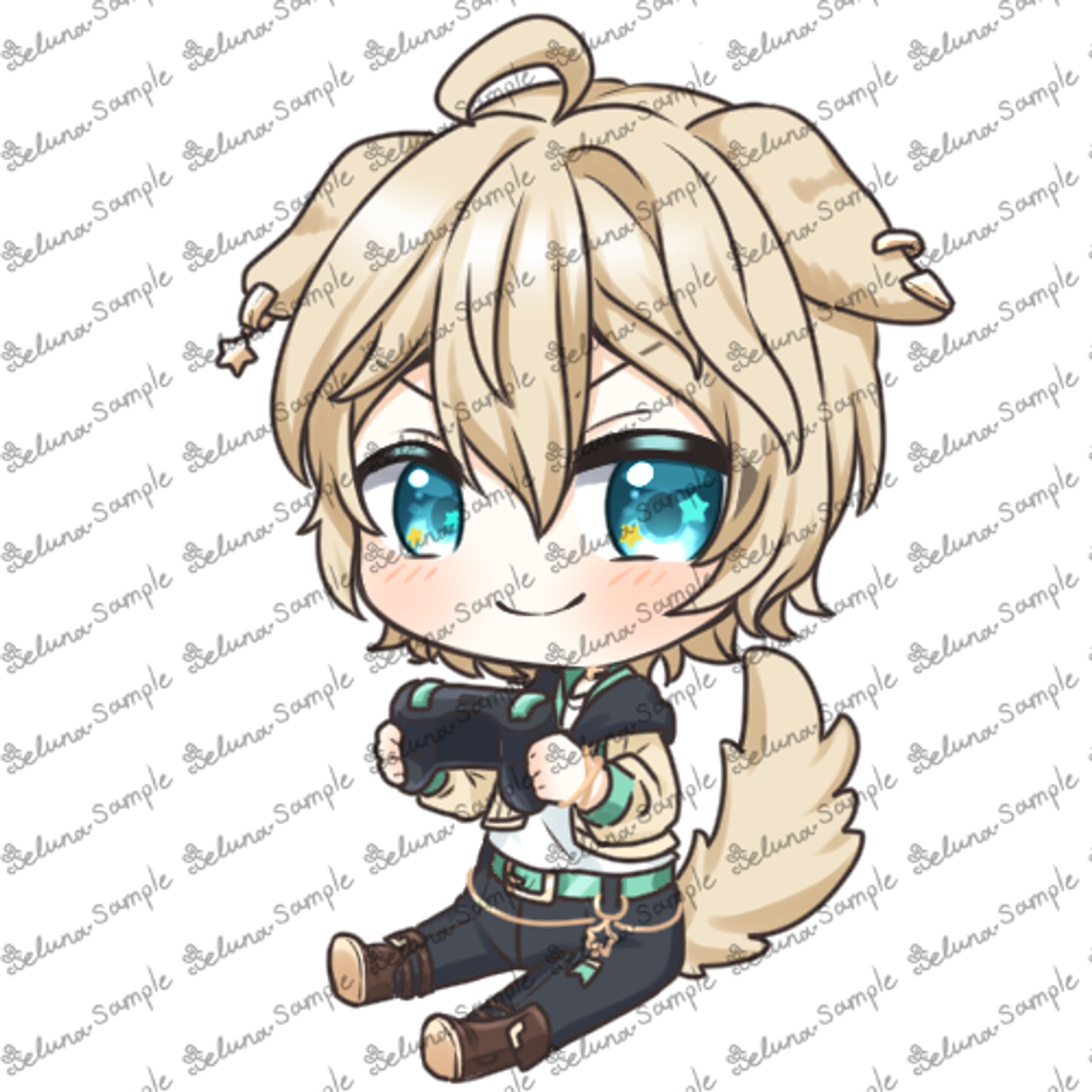 ミニキャライラスト_夢乃音灯夜様-1