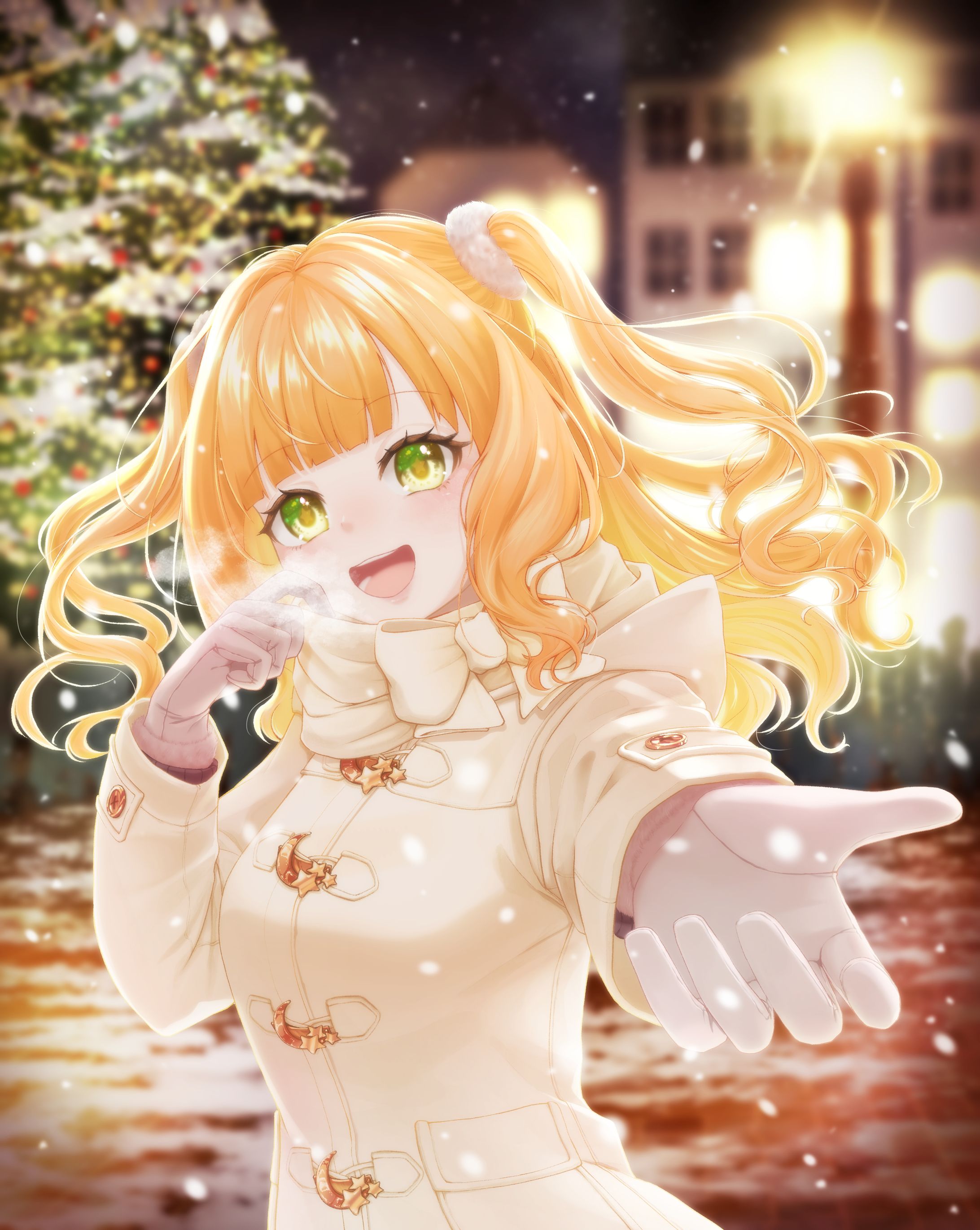 クリスマス一枚絵　楓柊 月奏様-1