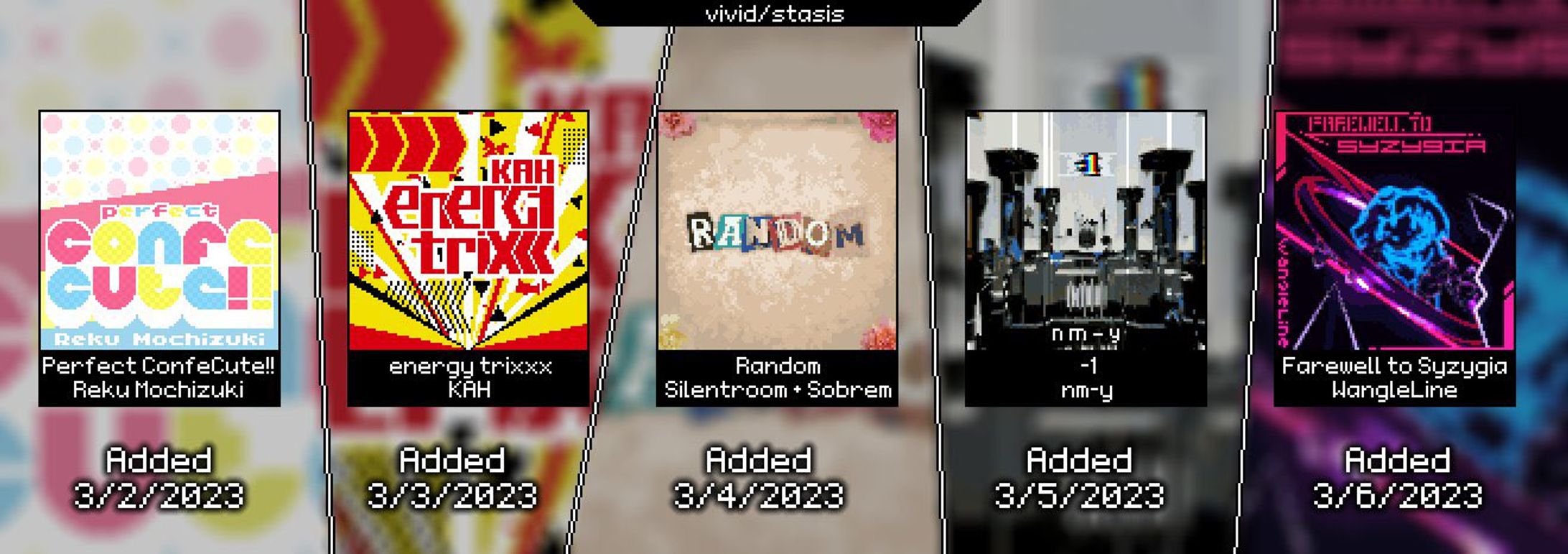 Hajimeli様『vivid/stasis』楽曲提供-1