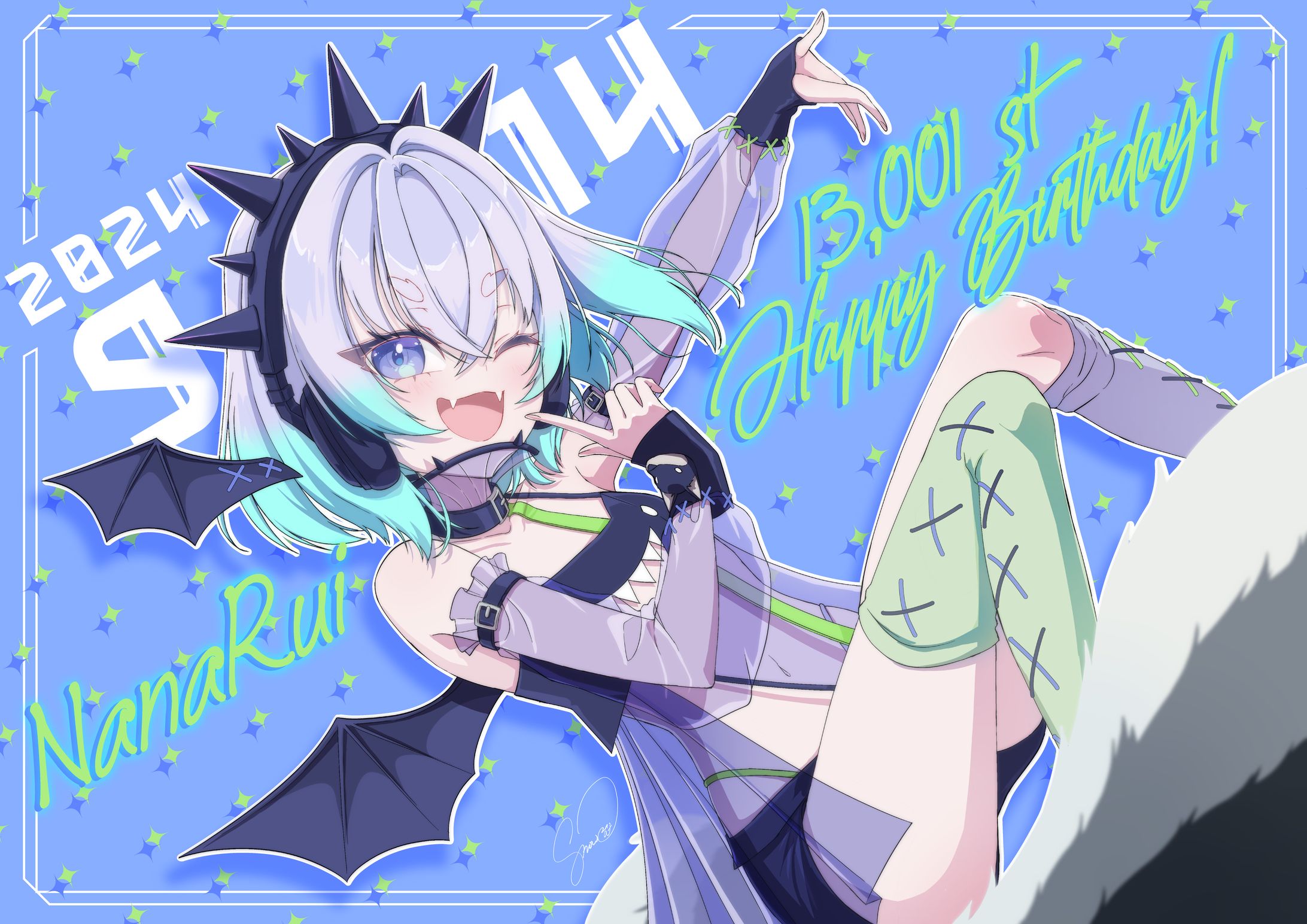 HKVtuber NanaRui's birthday-1