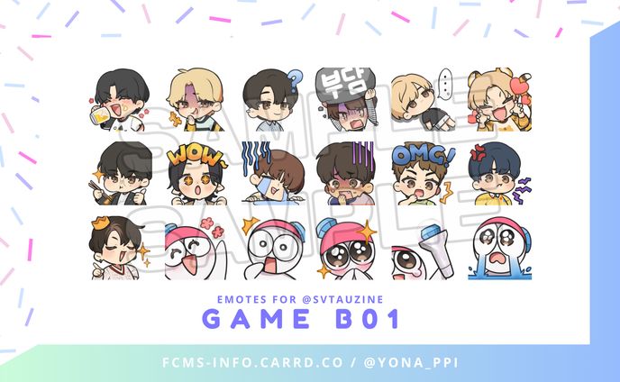 GAM3 BO1 Fanzine Emotes