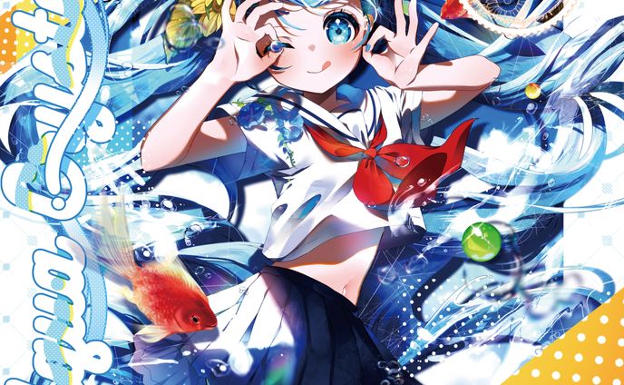 Twinfield様『Aqua Crystal』CDデザイン