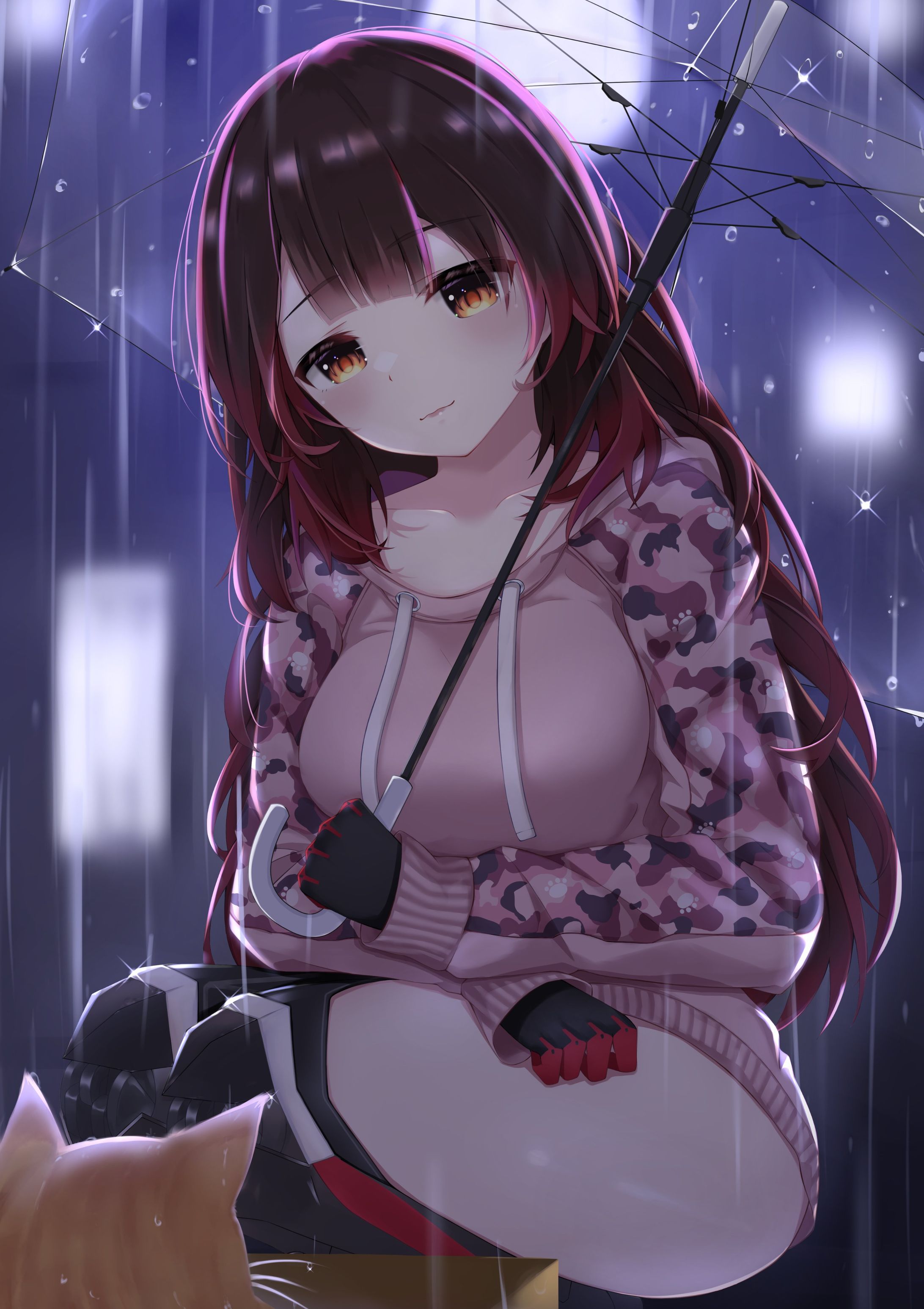 ロボ子さん 雨の日の天使-1