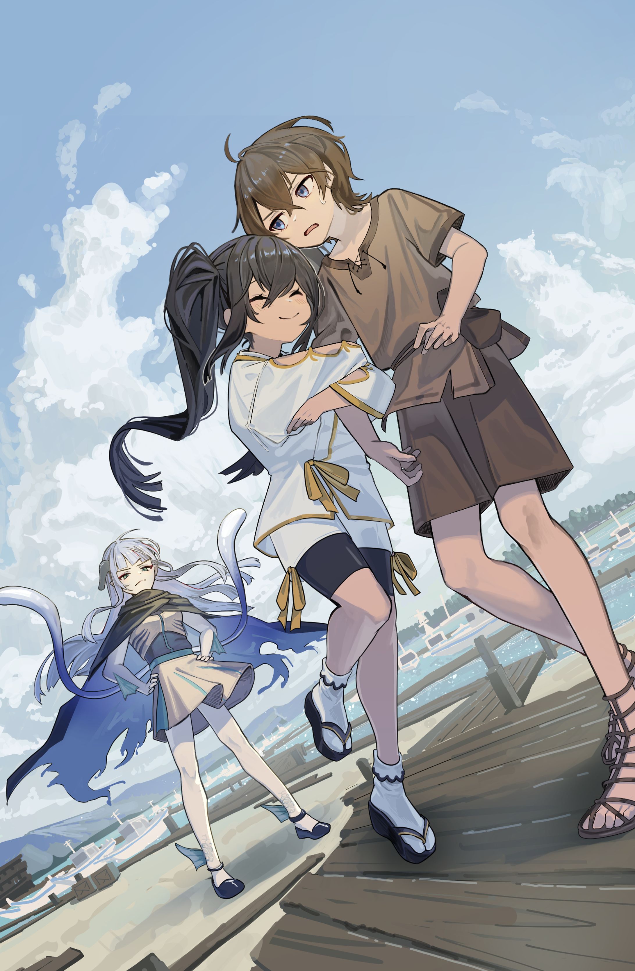 【work】ダンガン文庫様『ブルーロアプラネット』3巻-1