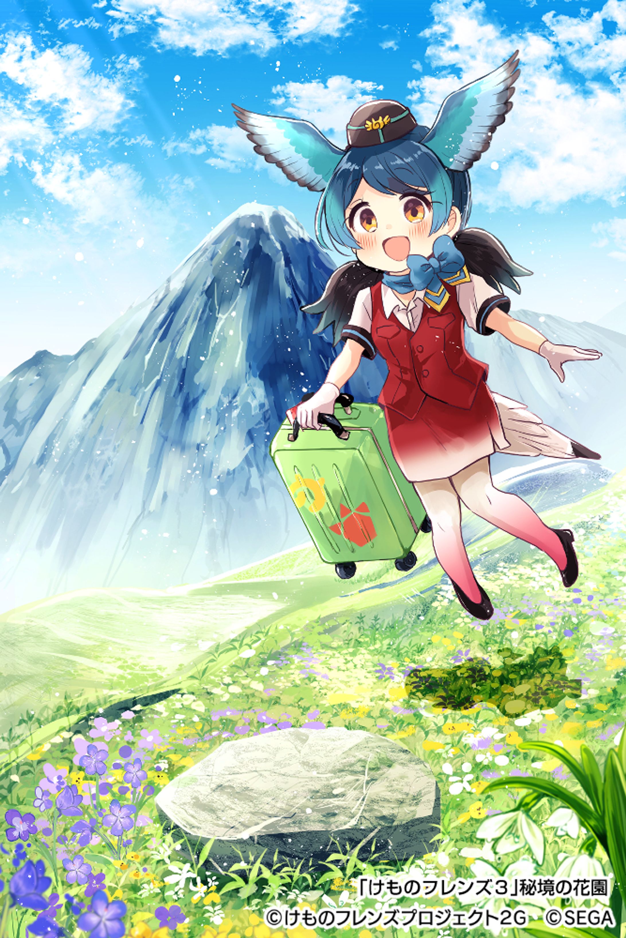 アプリ版『けものフレンズ３』フォト★４『秘境の花園』-1