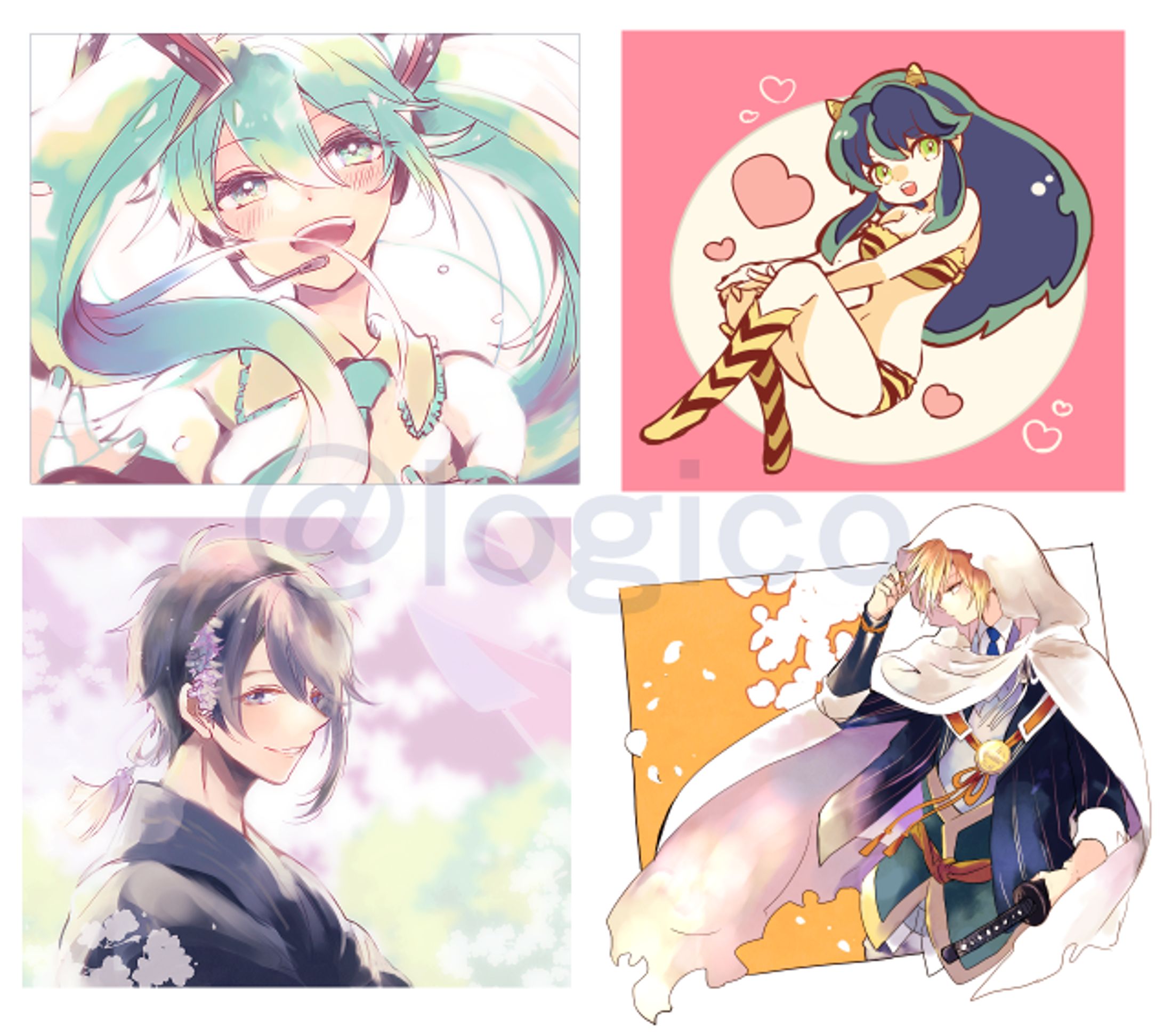 二次創作イラスト-1