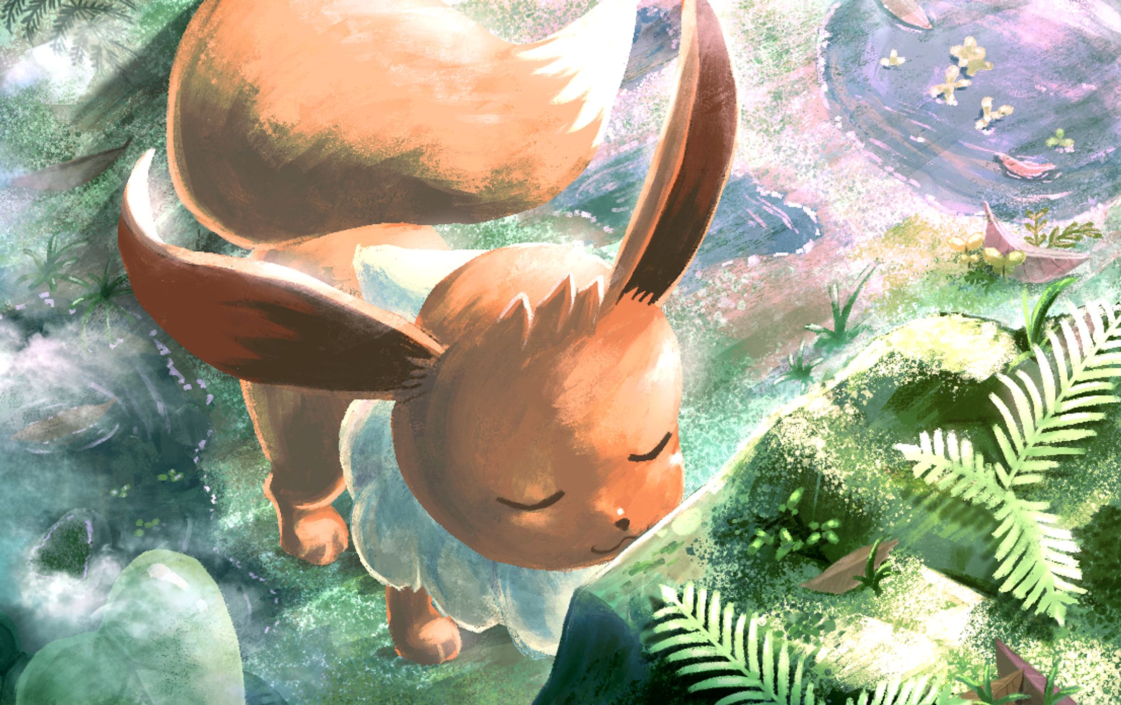 2024年ポケモンカードイラストコンテスト「イーブイ」-1