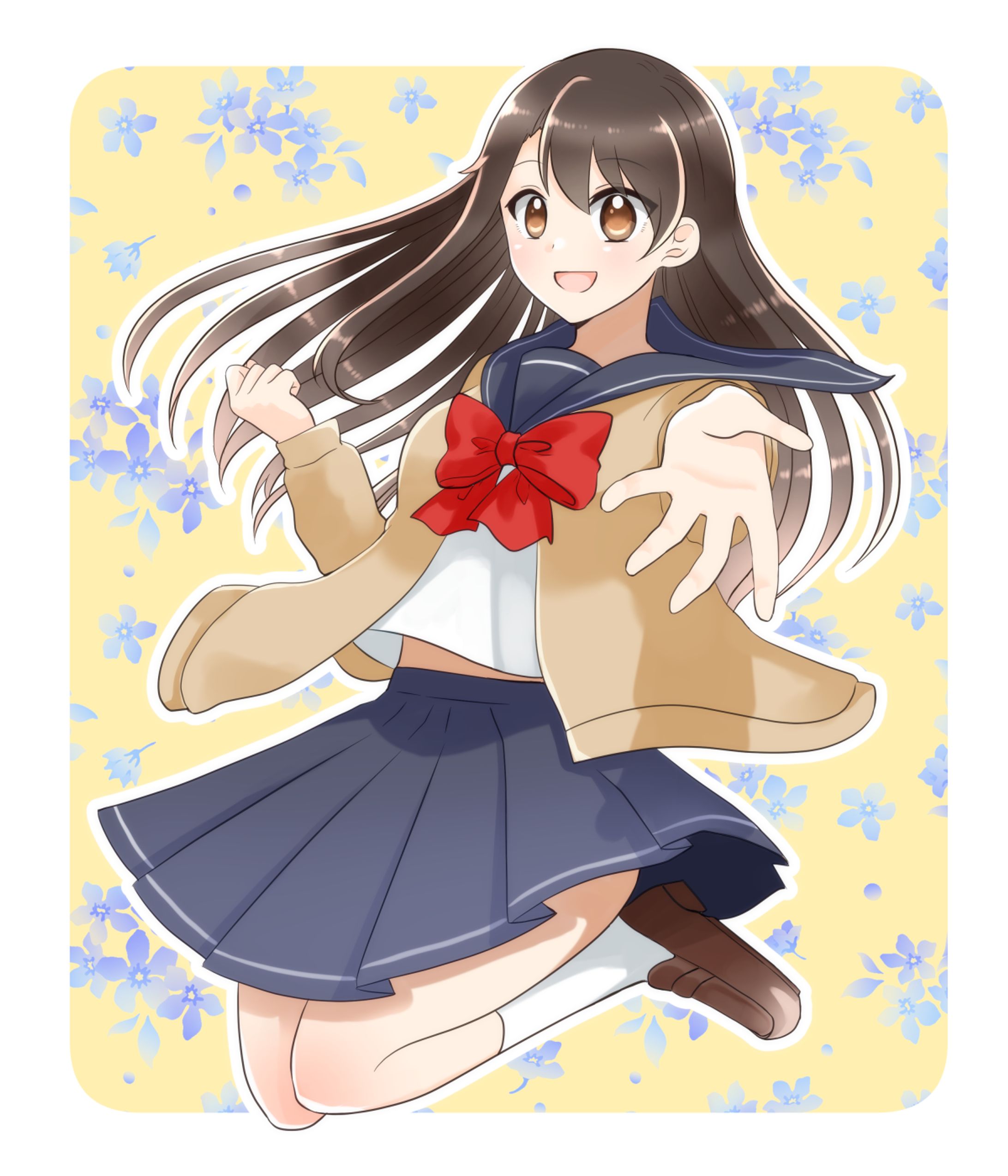 セーラー服の少女-1