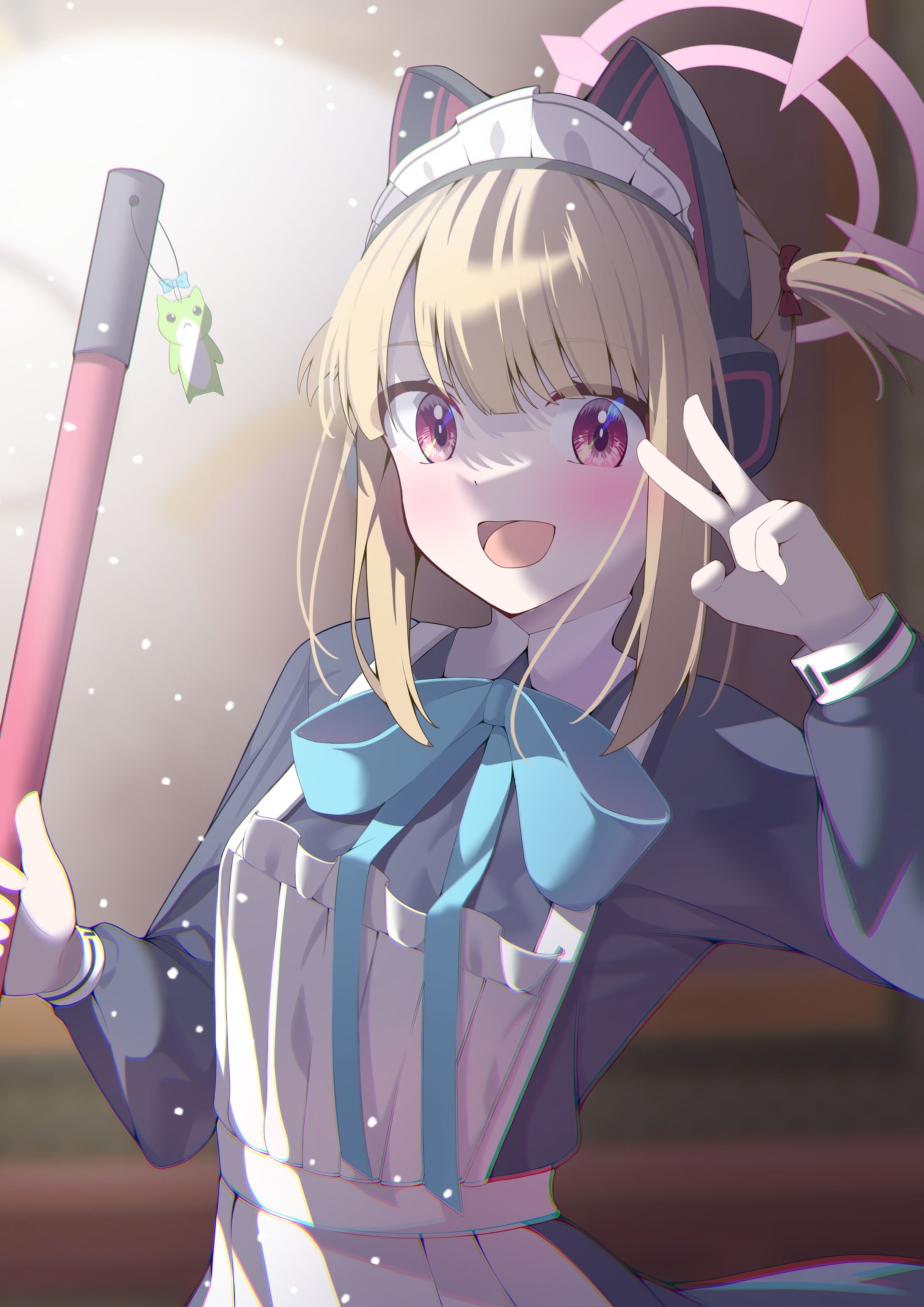 どう？先生、似合ってる？-1