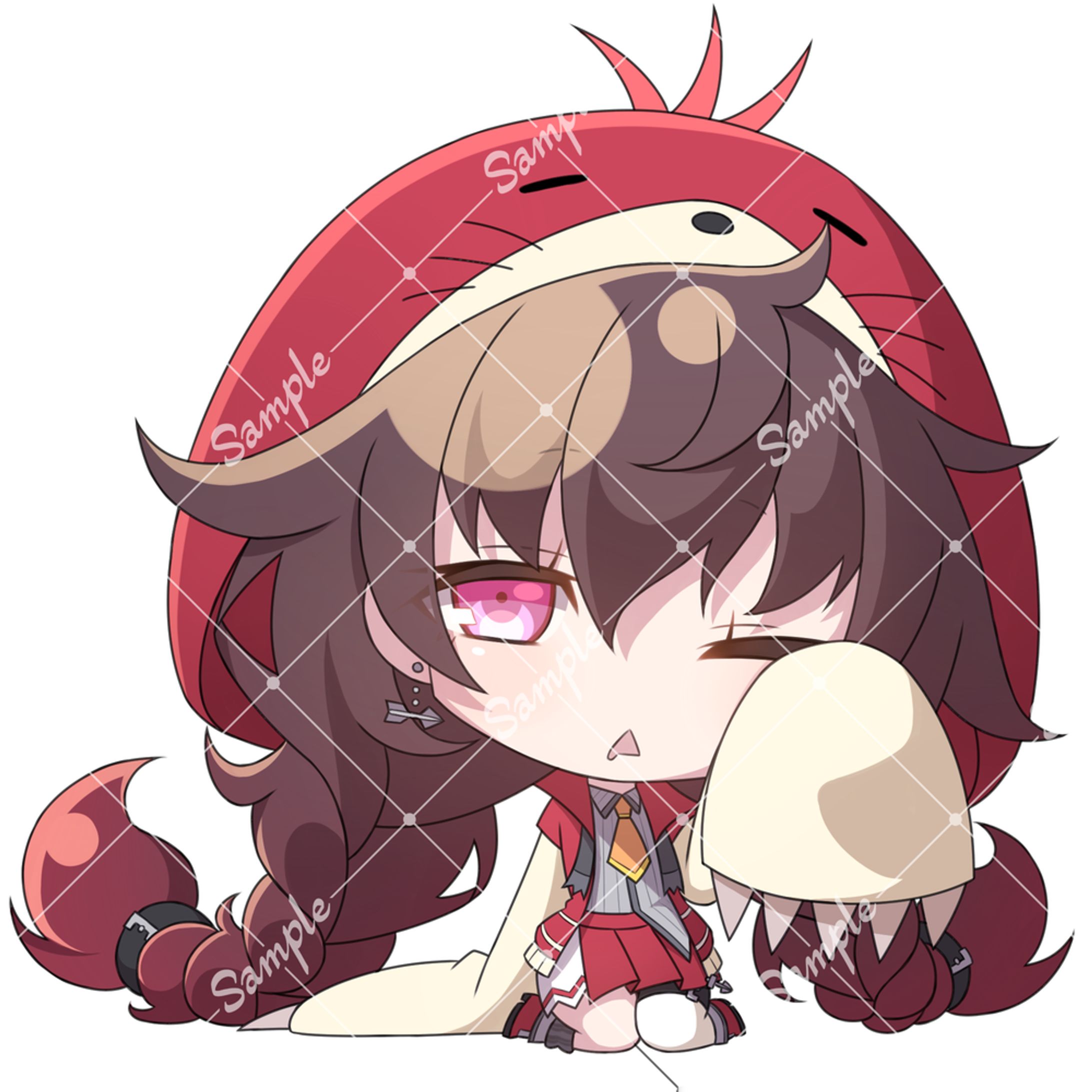 【ねむのもぐら様】デフォルメイラスト-1