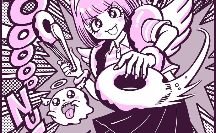 Archive⠀
posted at⠀2021.7
#先斗ぺろ #プロミスドラー #ドーナッツ Tシャツデザイン
⠀
#TNBwork#illustration #illust #mangaart #drowingart #drowings #girl #イラスト #イラストグラム #女の子 #女の子イラスト #ガールズイラスト