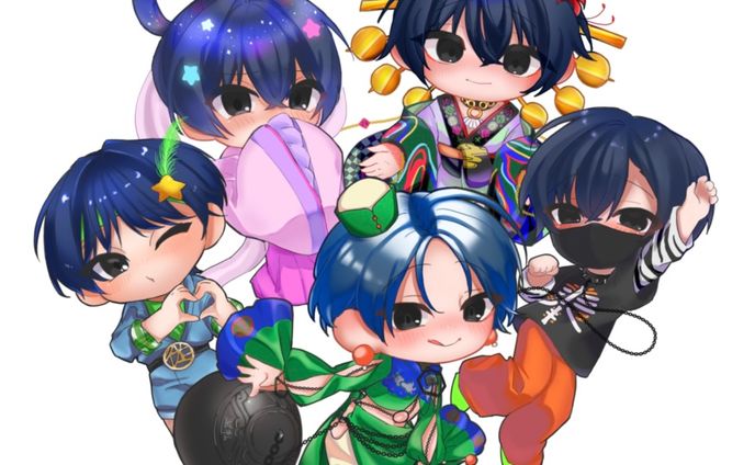 版権キャラクター SDイラスト