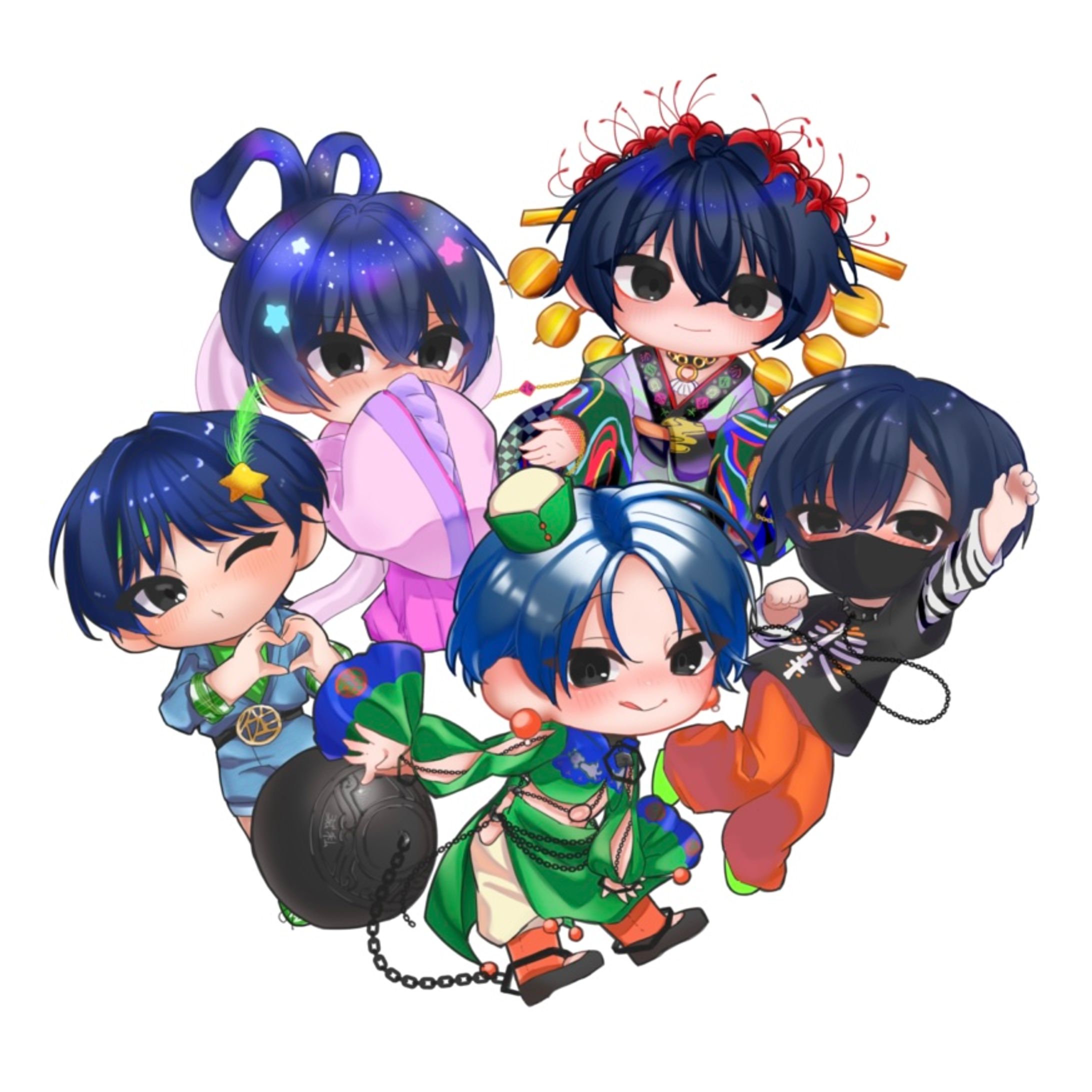 版権キャラクター SDイラスト-1