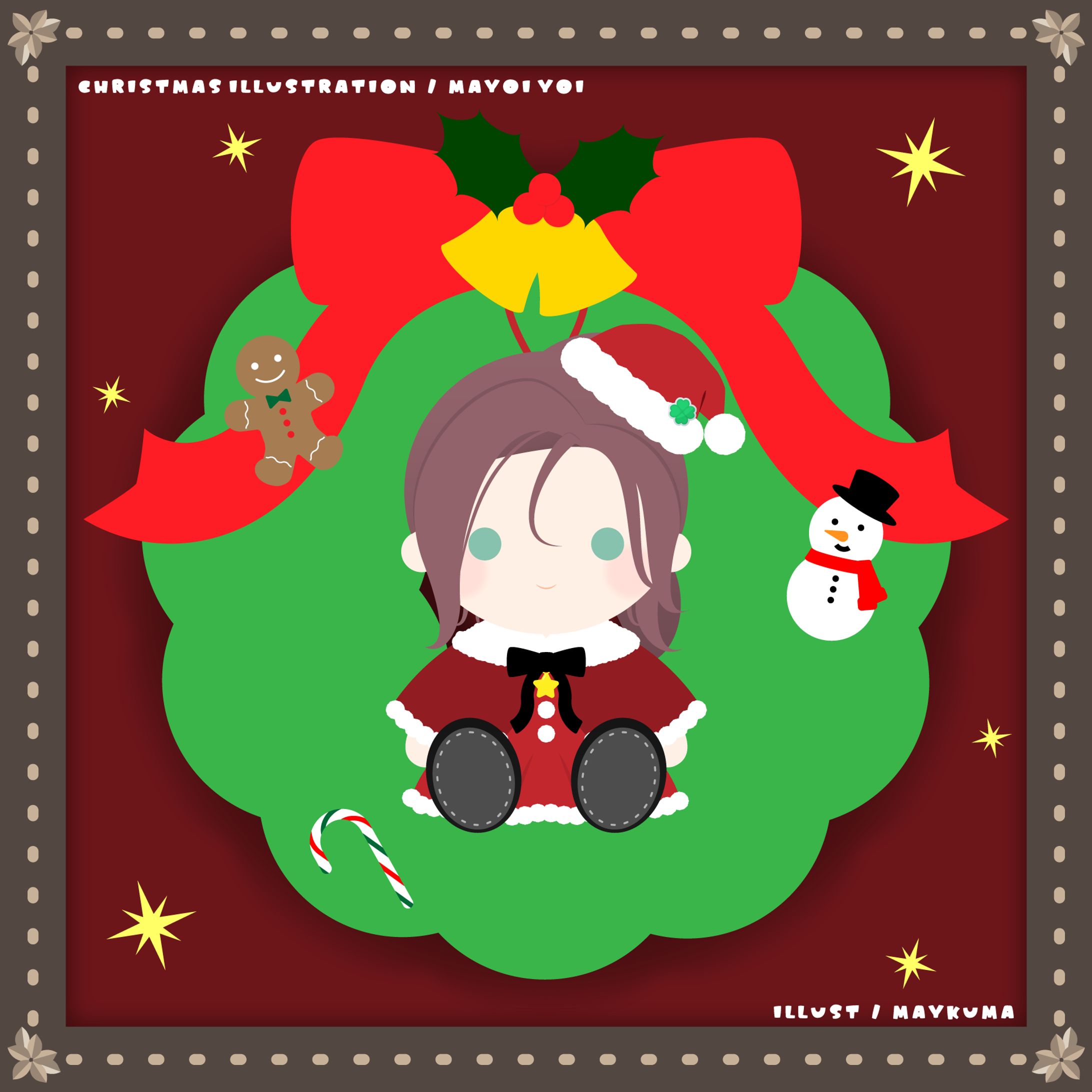 クリスマスイラスト / 真宵よい様-1