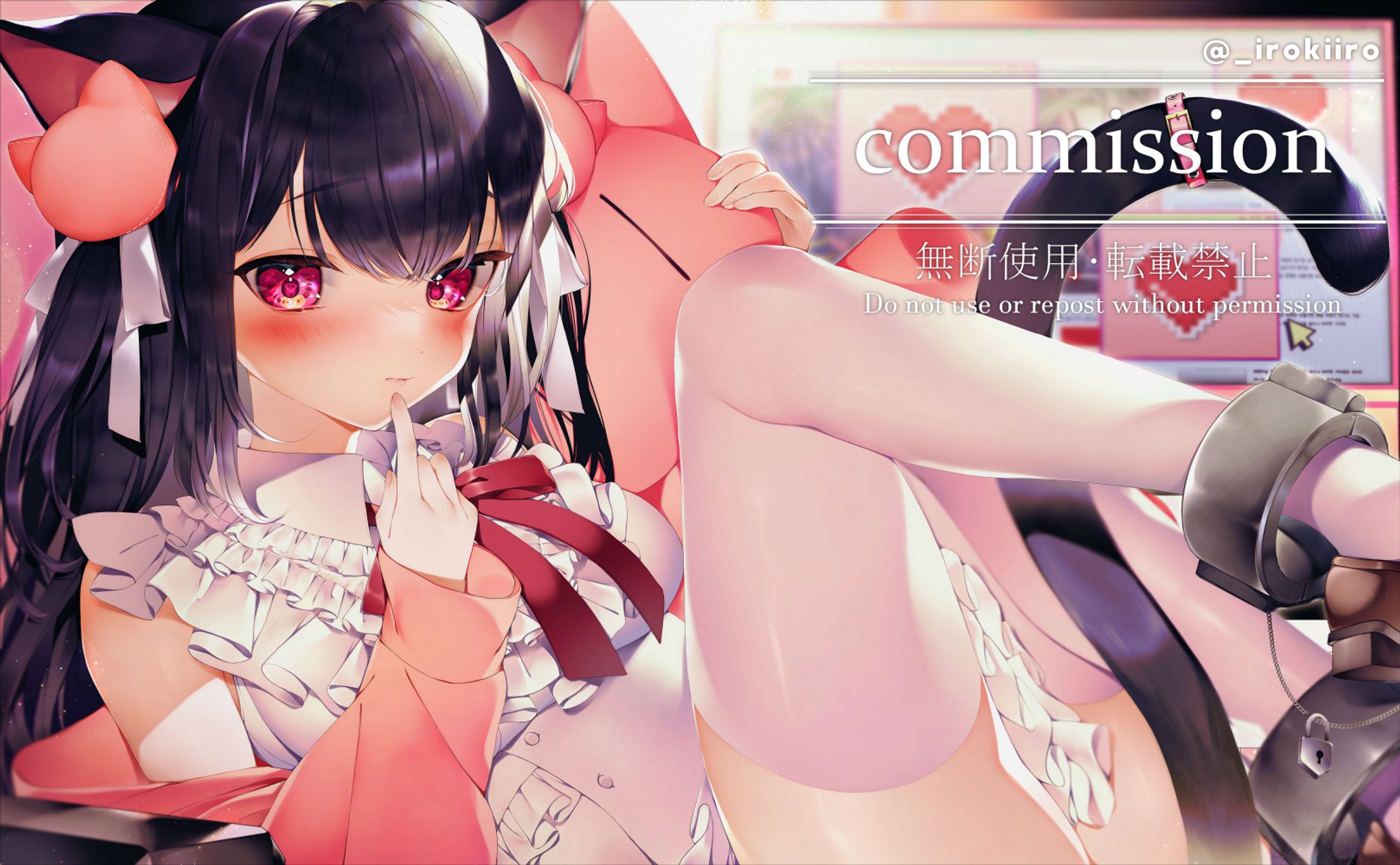 個人Vtuber　れいきら 様　一枚イラスト-1