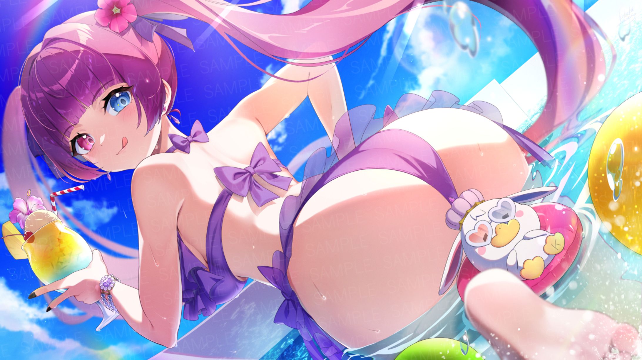 黒咲くるみ様（水着）-1