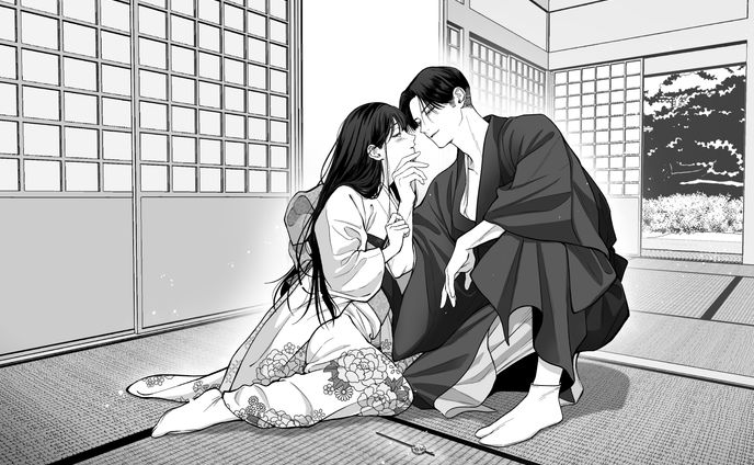 線画・モノクロイラスト