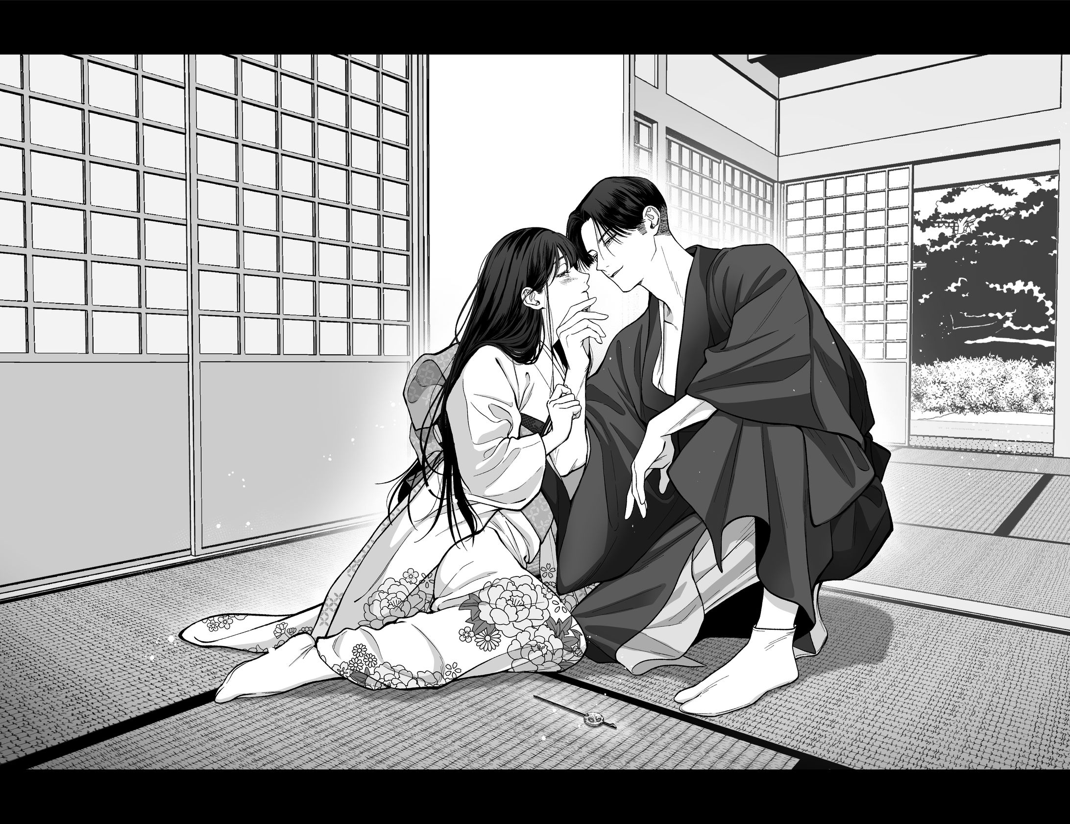 線画・モノクロイラスト-1