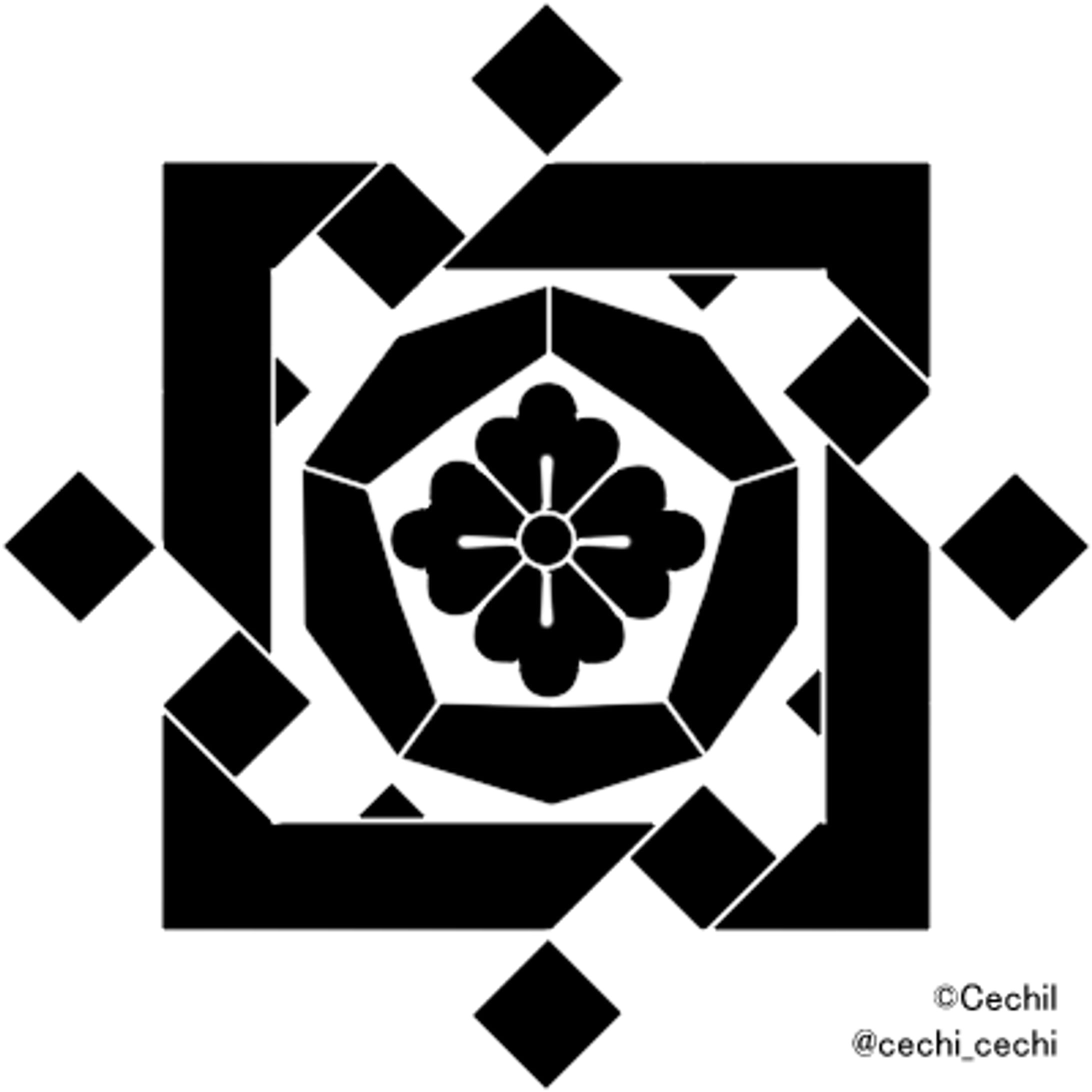 ロゴ 審神者紋 泉-1