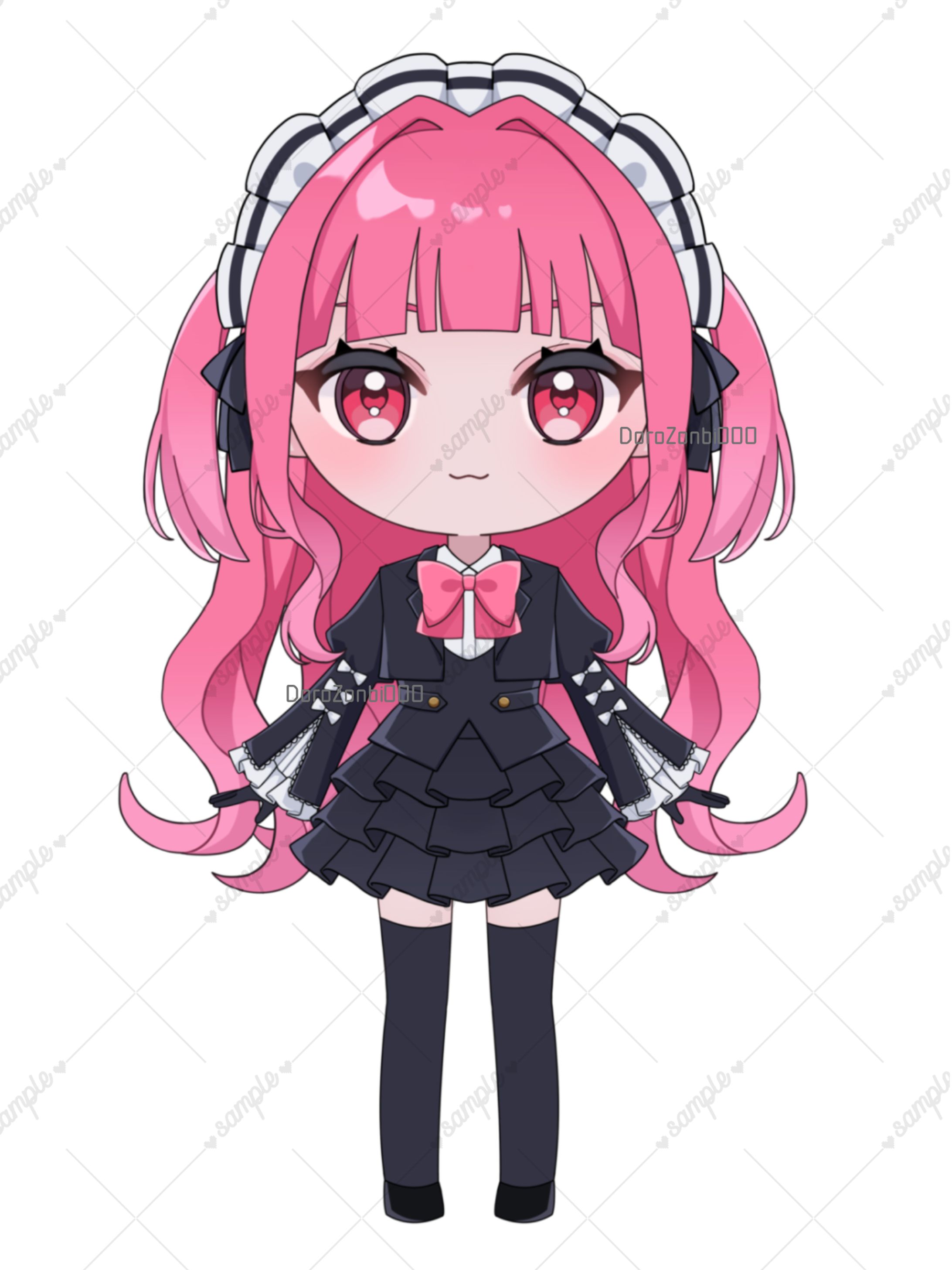 VTuber用汎用モデル立ち絵-1