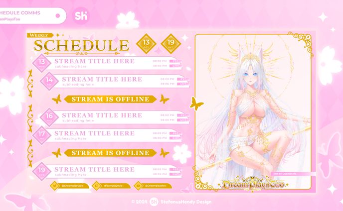 cosplay、schedule