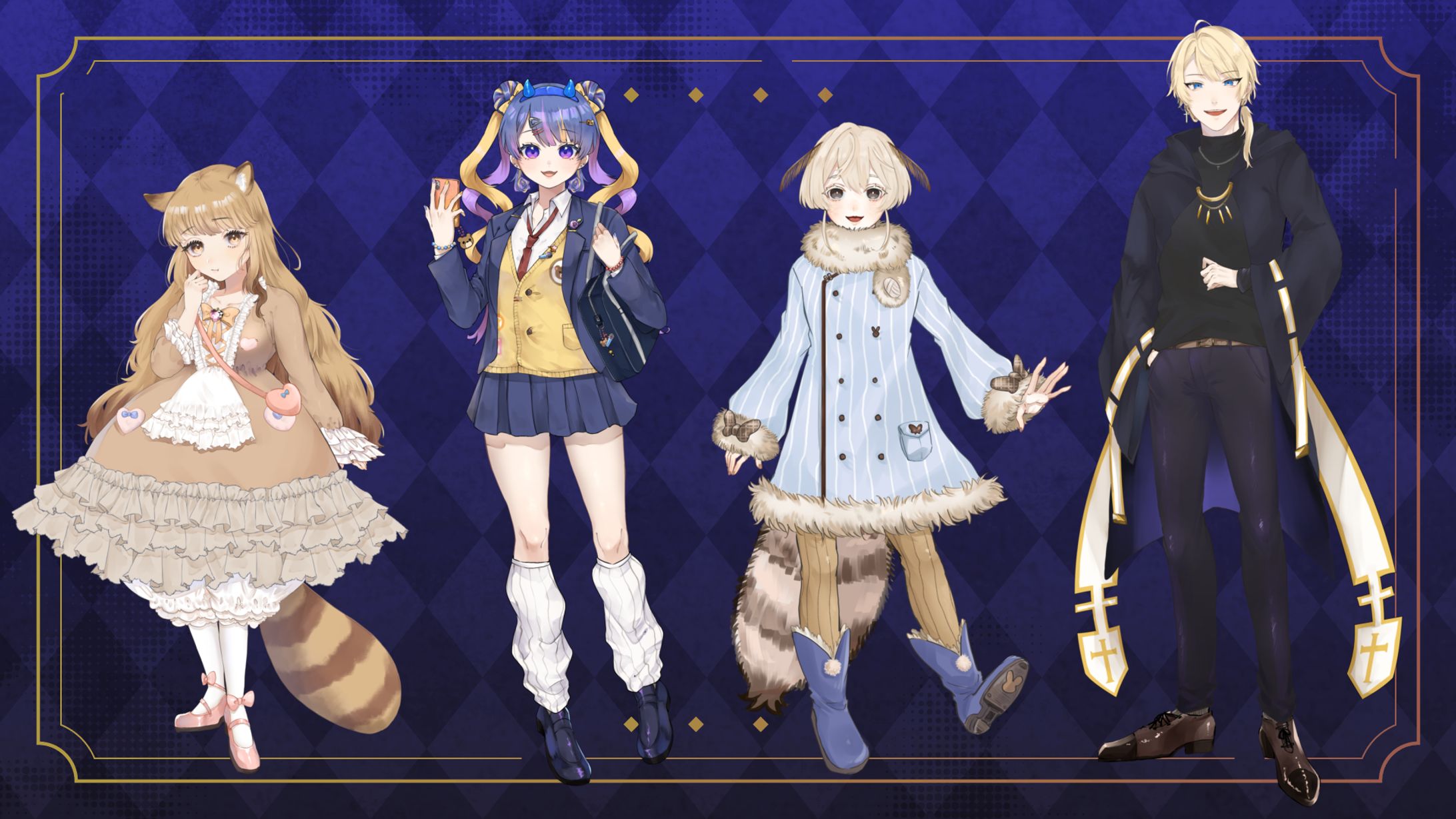 立ち絵イラストサンプル-1