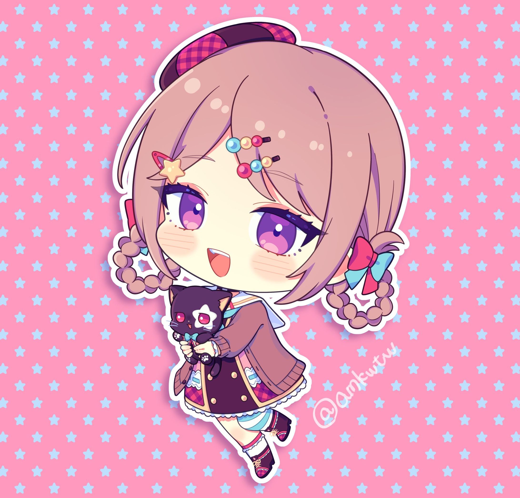 オリジナルキャラクターSDイラスト-1