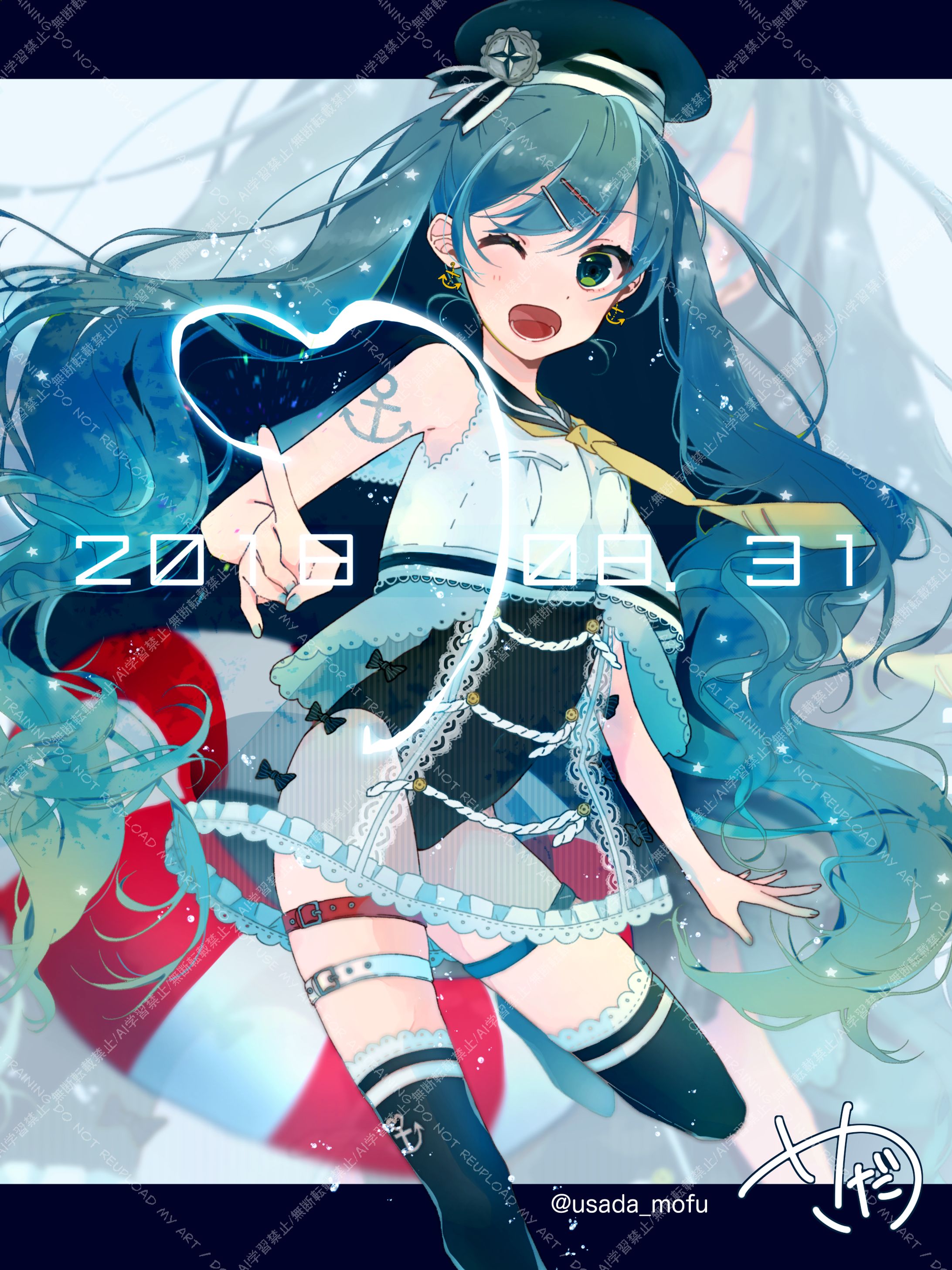 二次創作イラスト-1