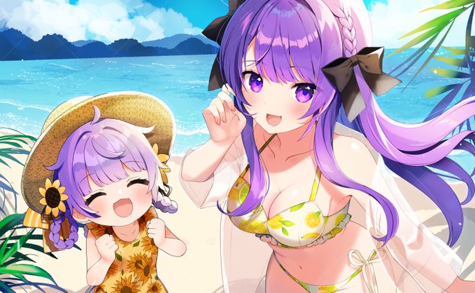 乙夏れい様グッズイラスト