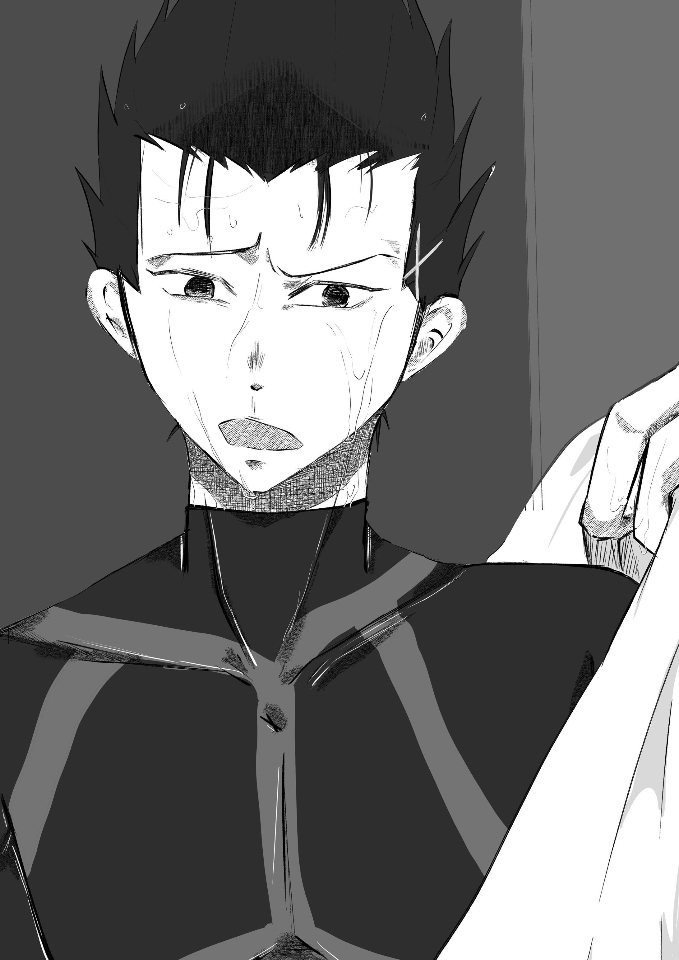 二次創作 白黒-1