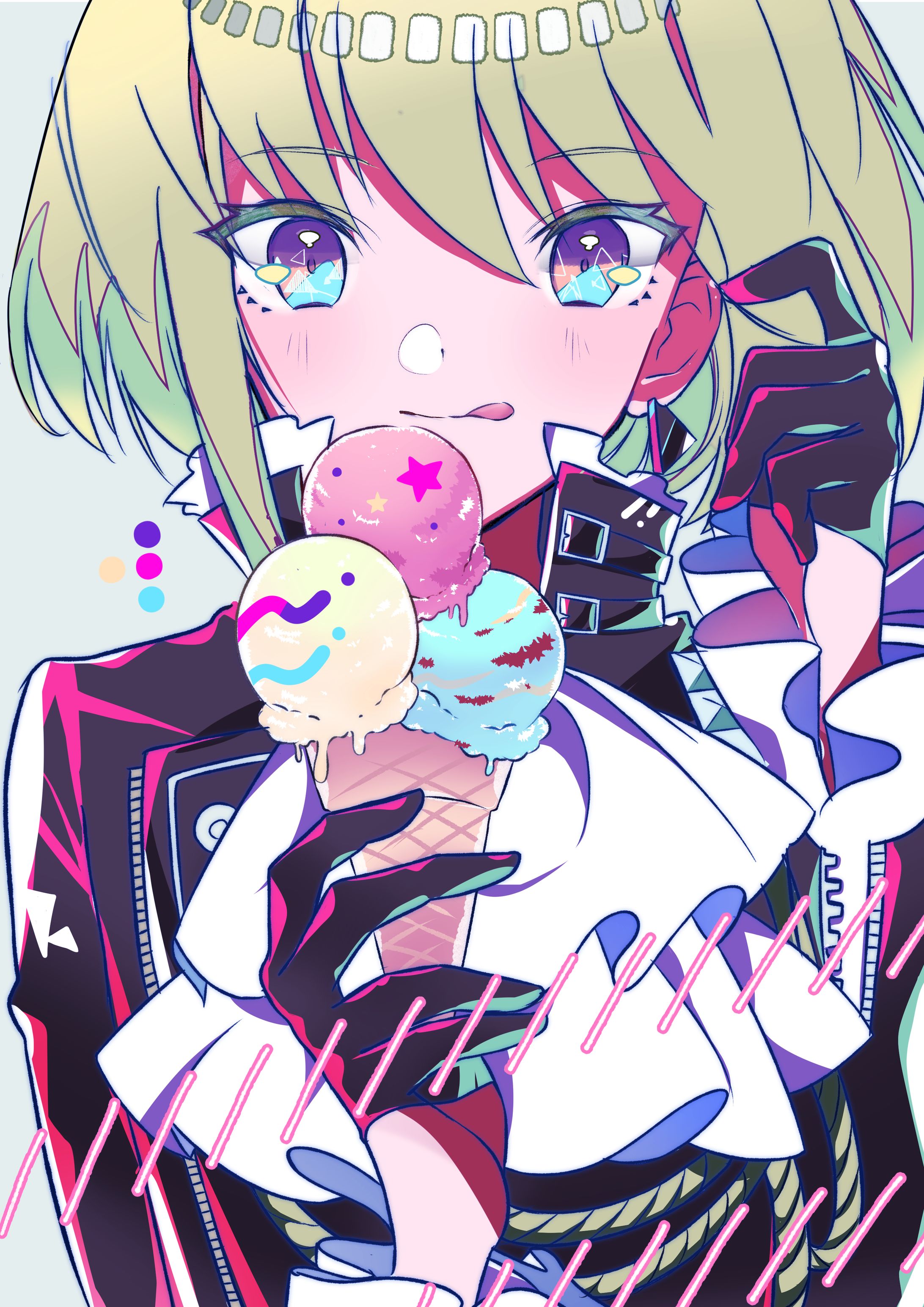 ファンアート アニメ塗り-1