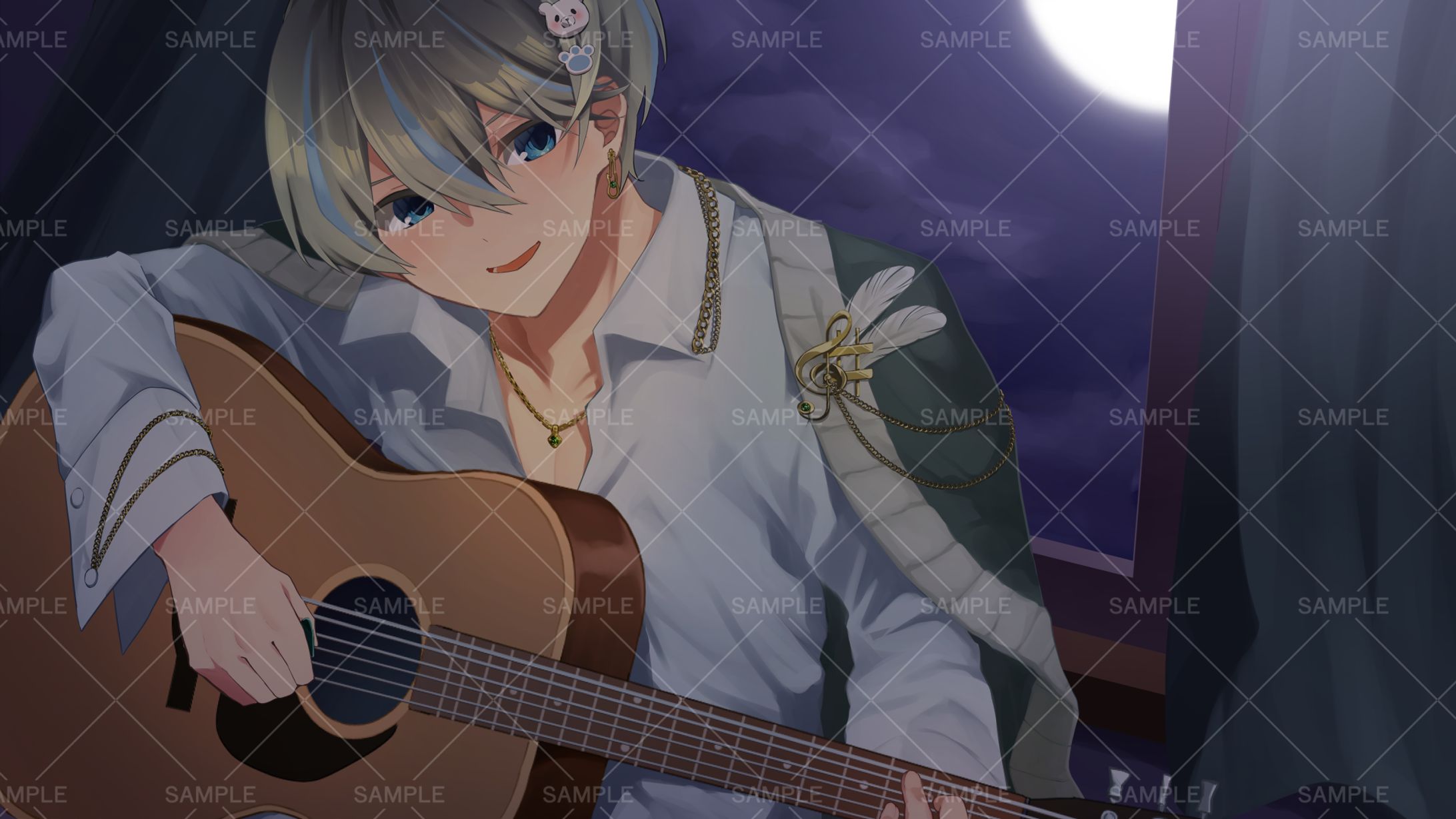 配信画面Live2dイラスト-1