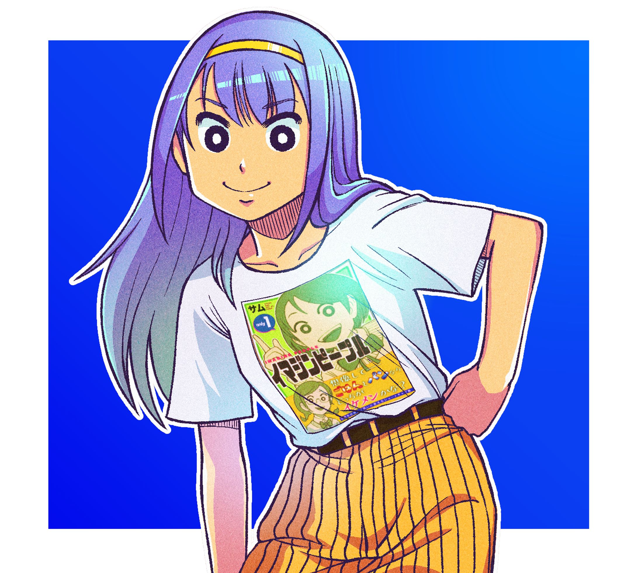 Tシャツ女の子-1