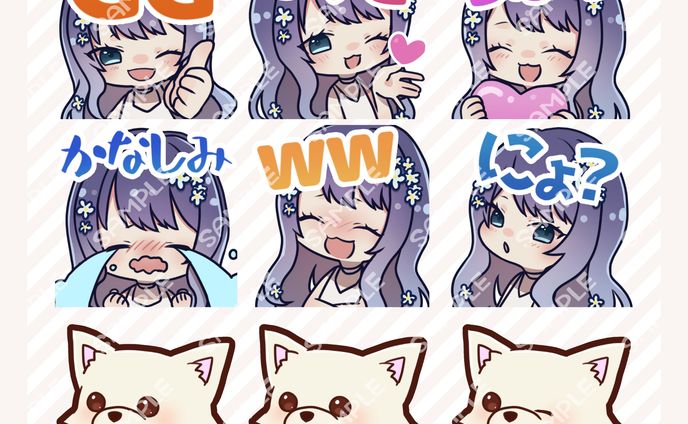 ネッコちゃん 様 / twitchスタンプ，バッジ