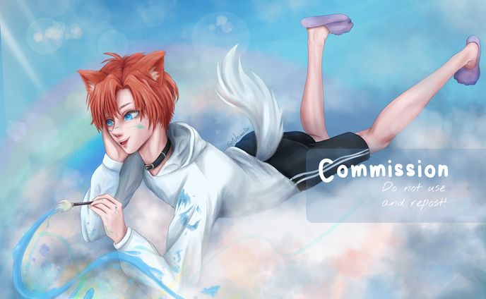 Fullbody + background commission for Nicolas15mlp