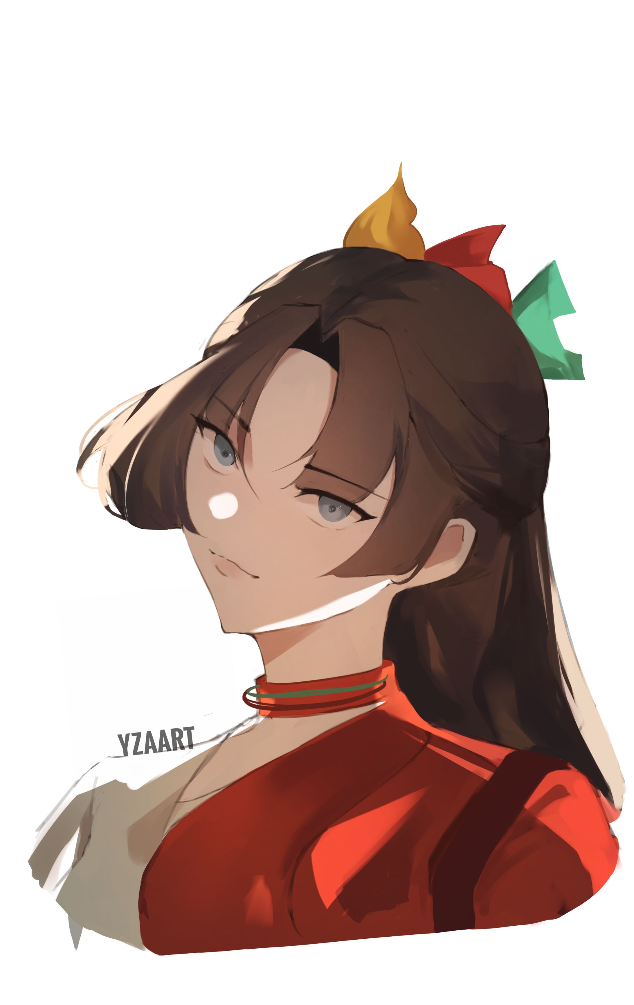 Bust up Illustration -1