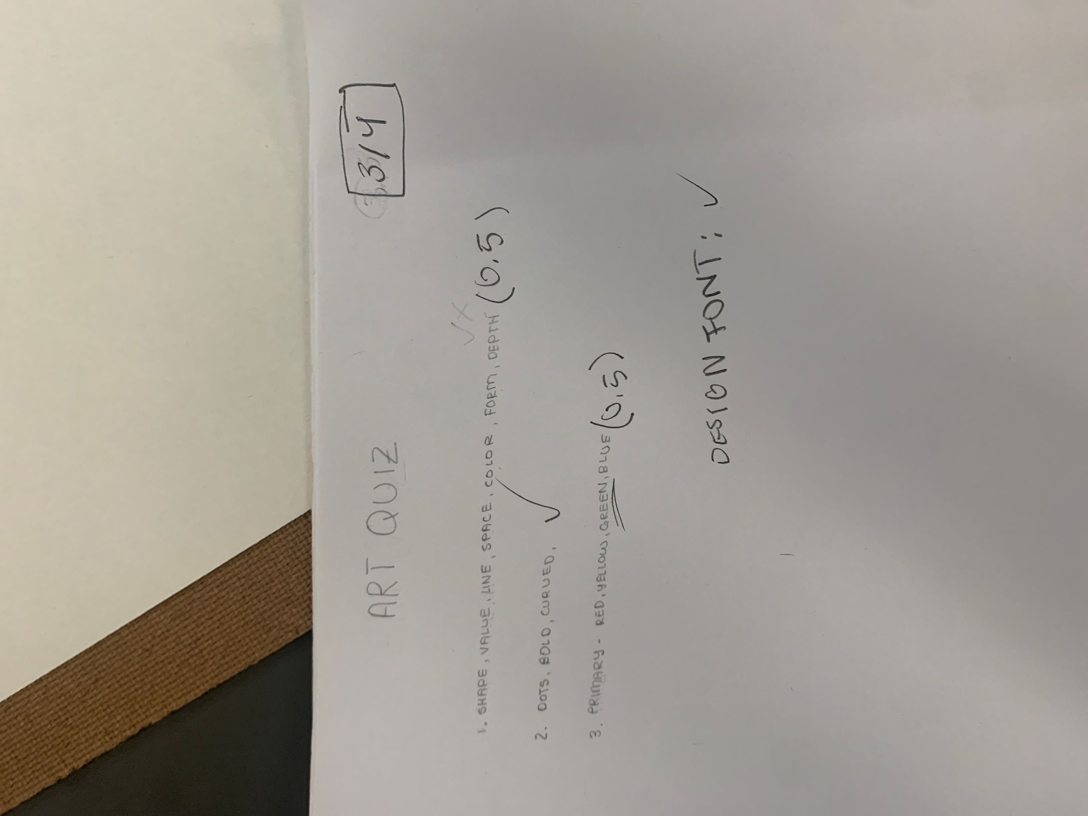 art quiz -1