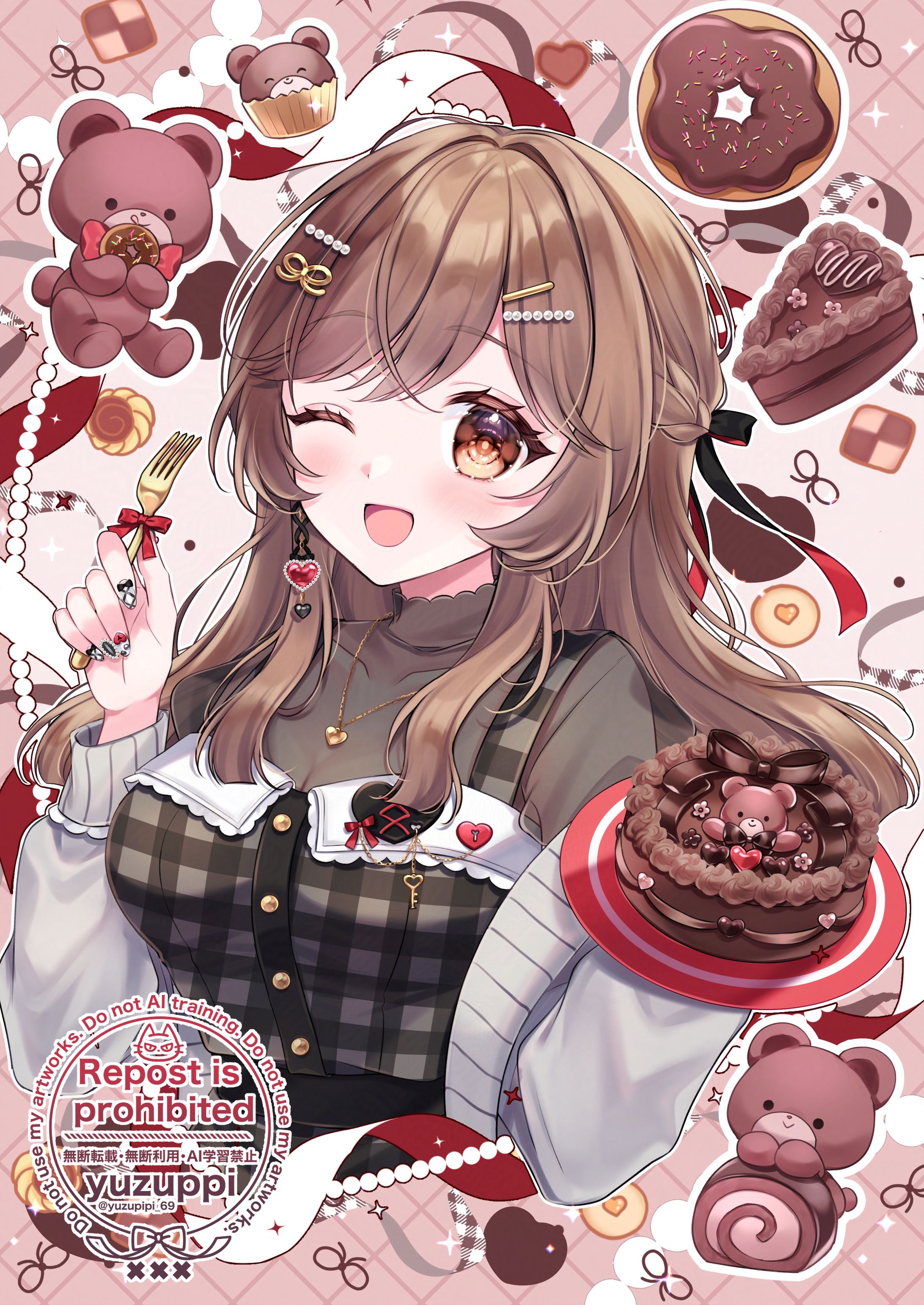 【オリジナル】チョコレートパーティー-1