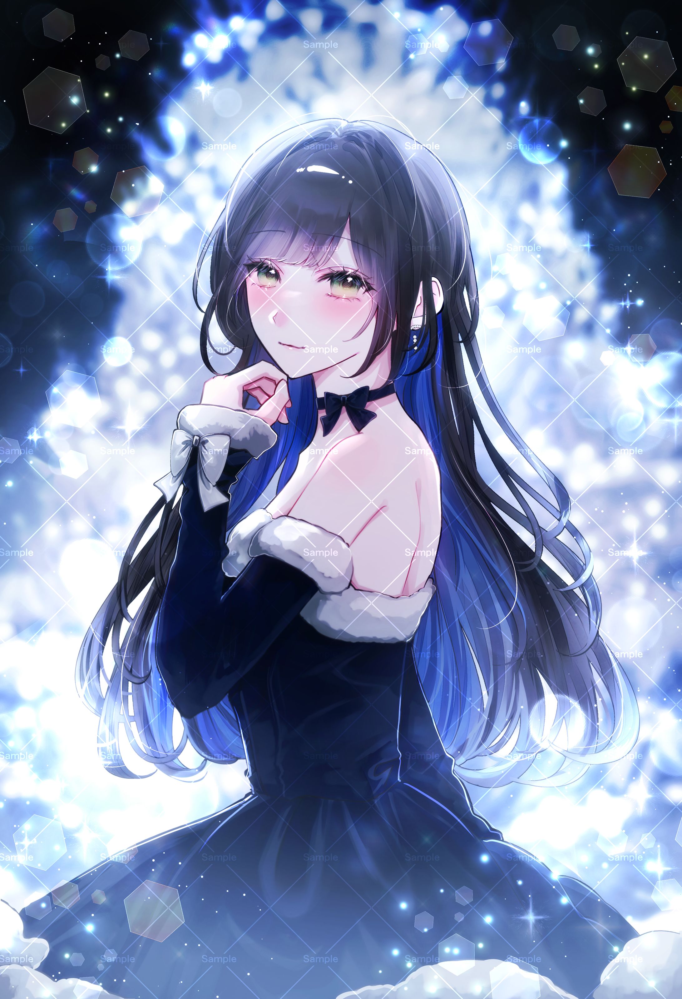 湊ゆん様 IRIAM活動用一枚絵(2025.12)-1