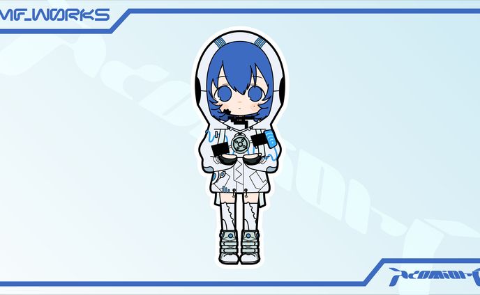 Adomiori | オリジナルキャラクターステッカー