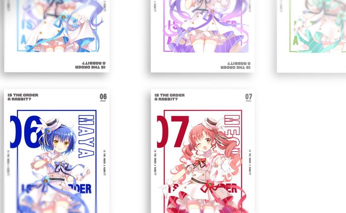 「ご注文はうさぎですか？展 Café Lumière」CM